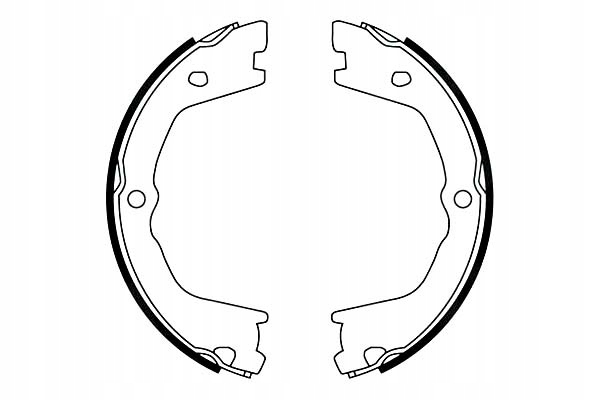 LPR SZCZĘKI HAMULCOWE (HAMULEC RĘCZNY) IVECO DAILY Producent części Lpr