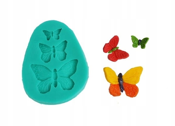 

Forma silikonowa 3D Motyle