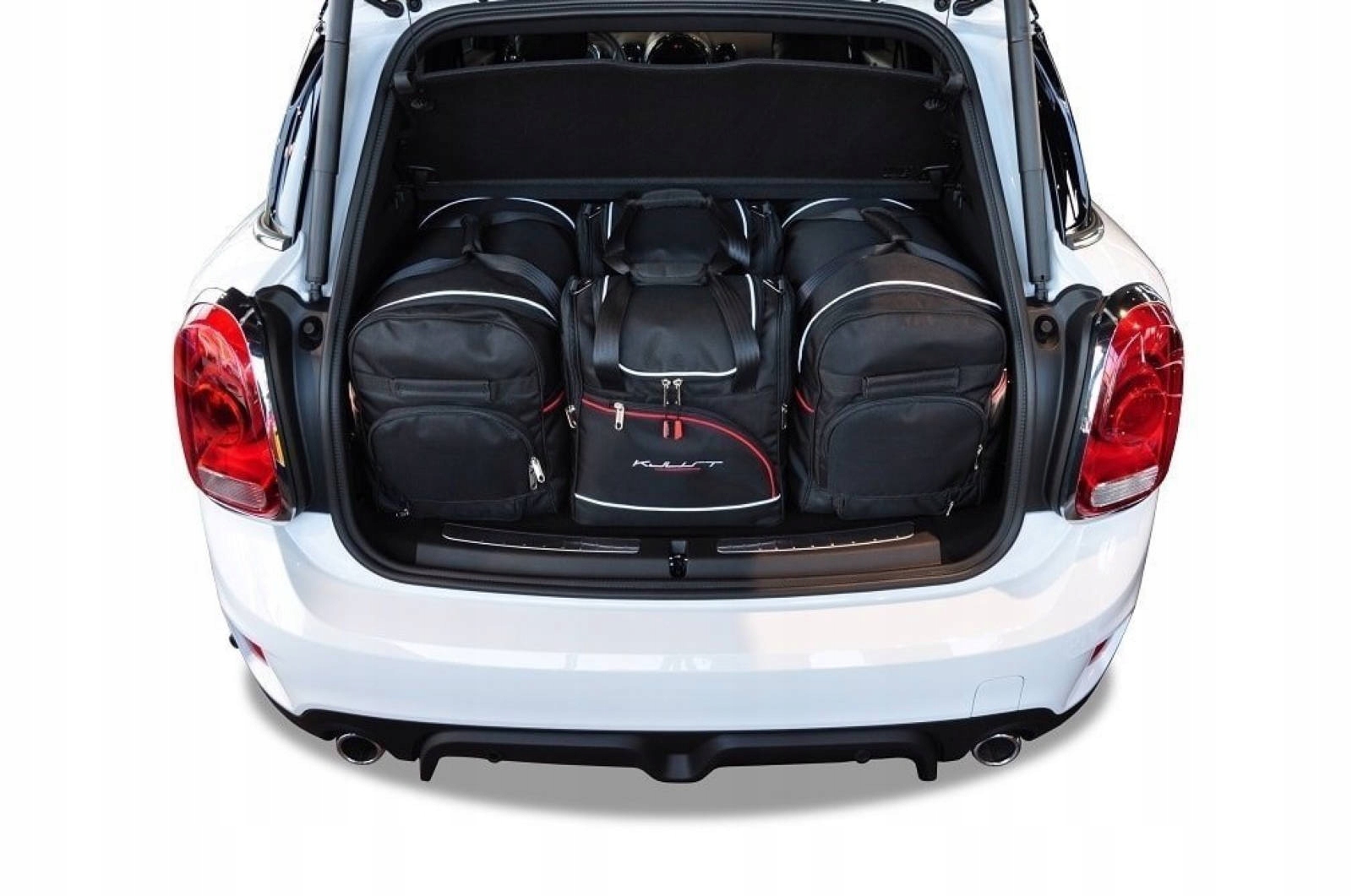 J&j Automotive Sada 4ks cestovných tašiek Aero pre Mini Countryman 2016+