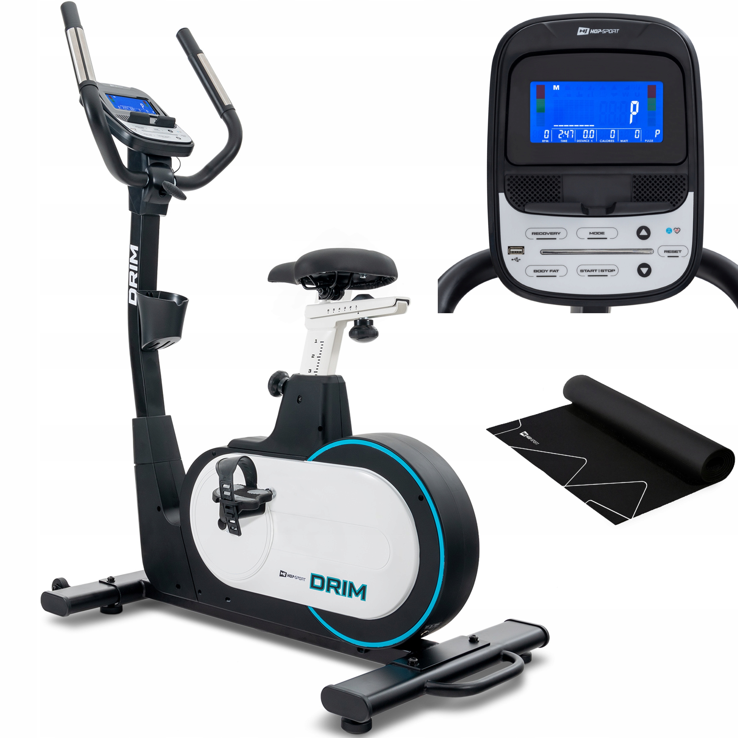 

Rower stacjonarny elektryczno-magnetyczny+mata