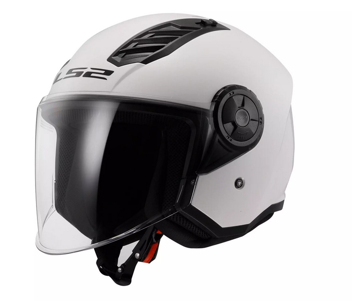 Kask Motocyklowy LS2 OF616 Airflow II Biały Otwarty Jet Ece XL