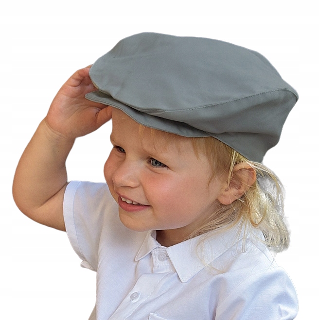 

Kaszkiet szary dla chłopca Produkt Polski