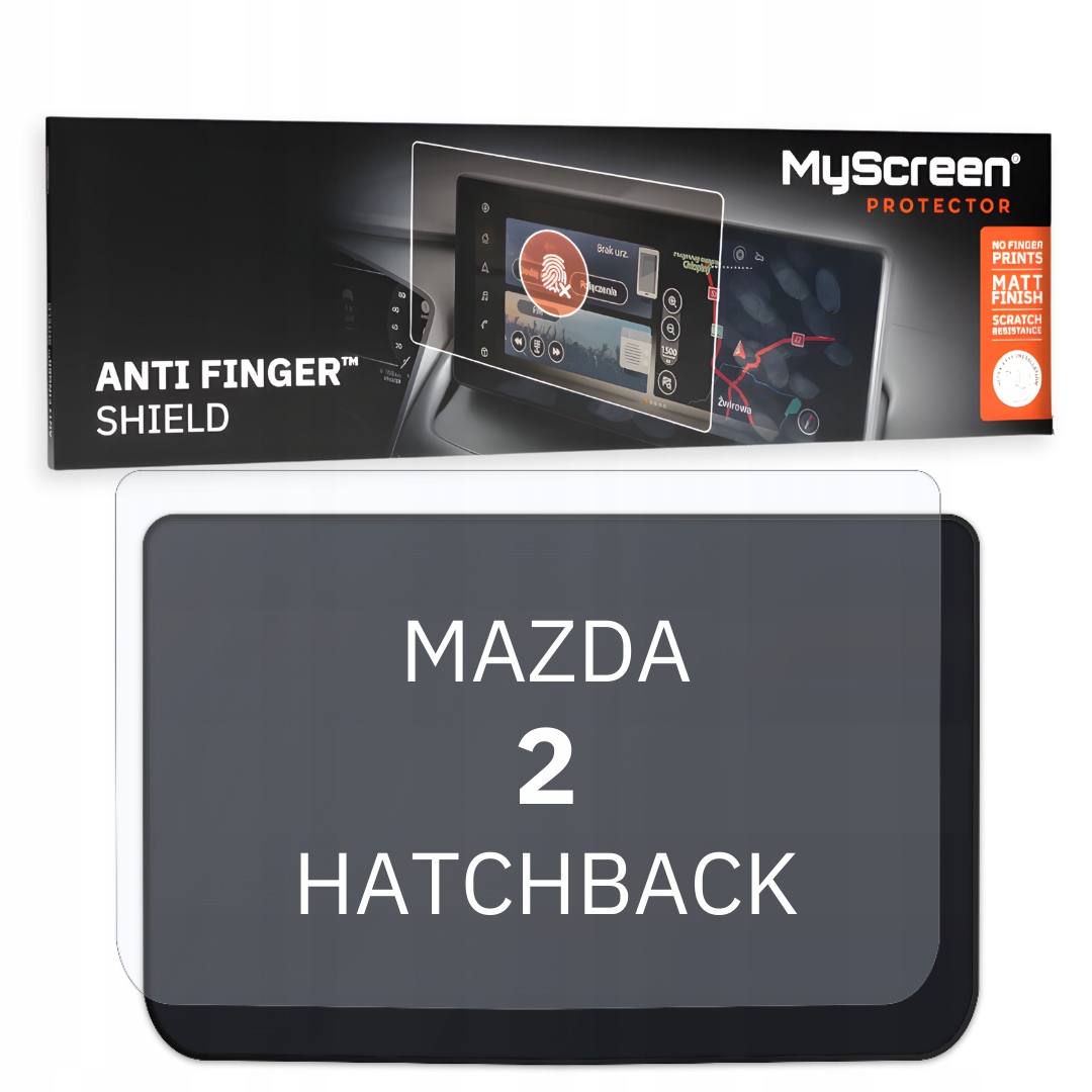 Matná fólie pro Mazda 2 Hatchback 2023 8" MyScreen Anti Finger