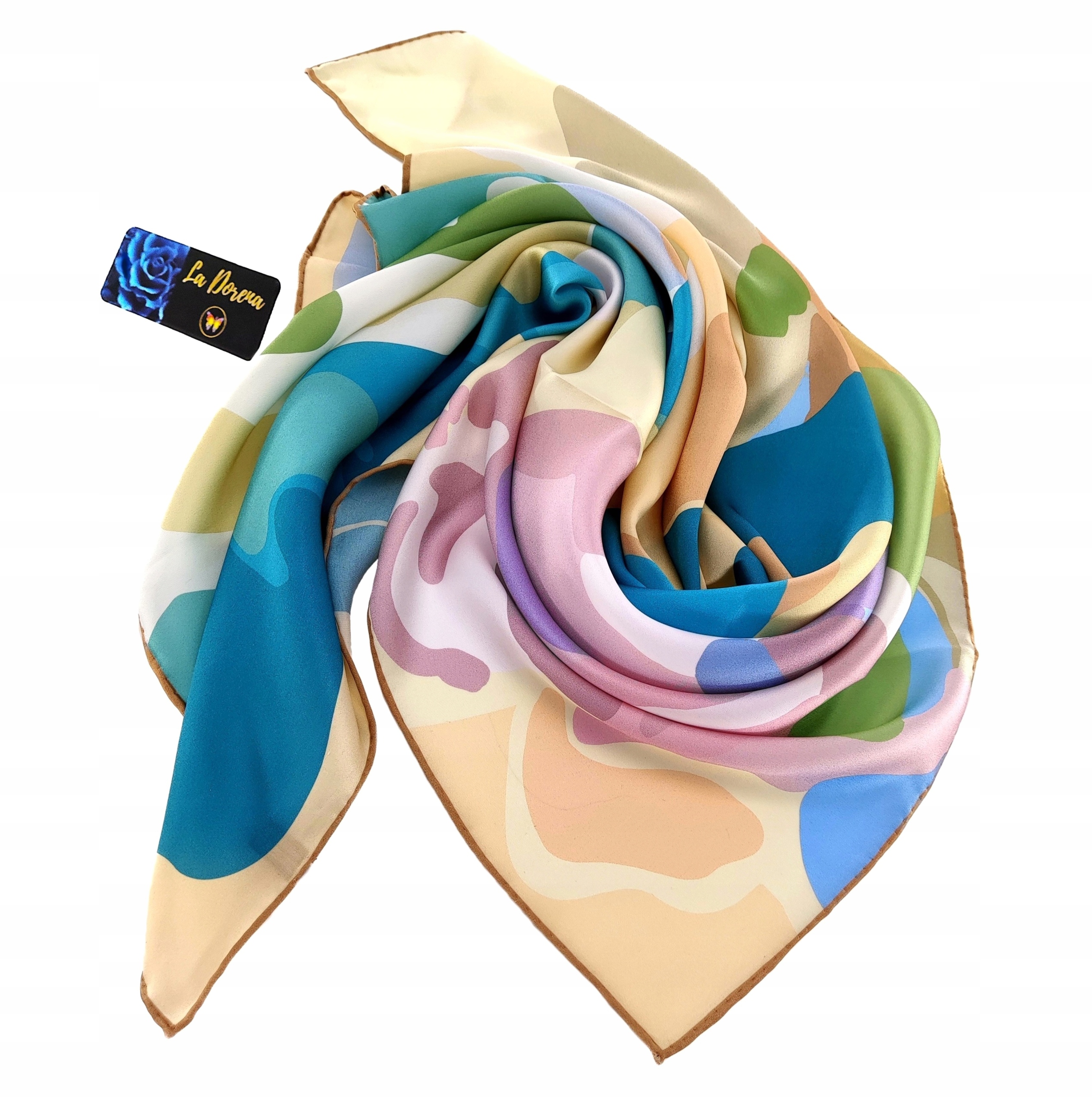 Hedvábný Šátek 100% Přírodní Morušový Hedvábí, Prémiová Kvalita+