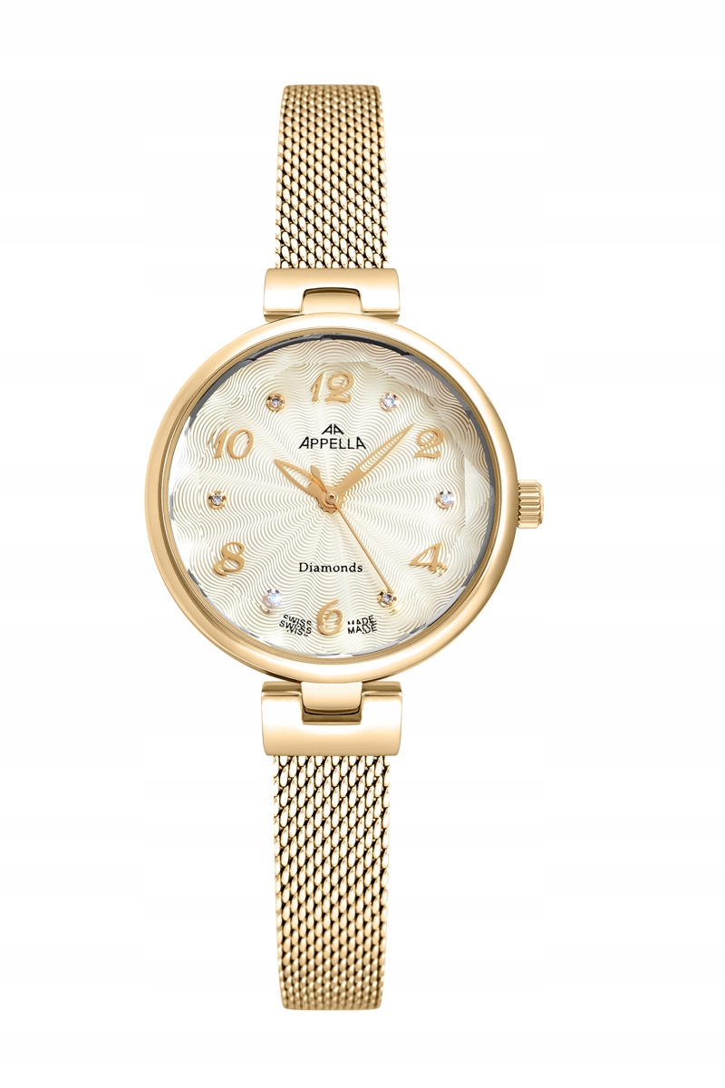 Nové Originální dámské hodinky Appella L50004.1171DQ s diamanty