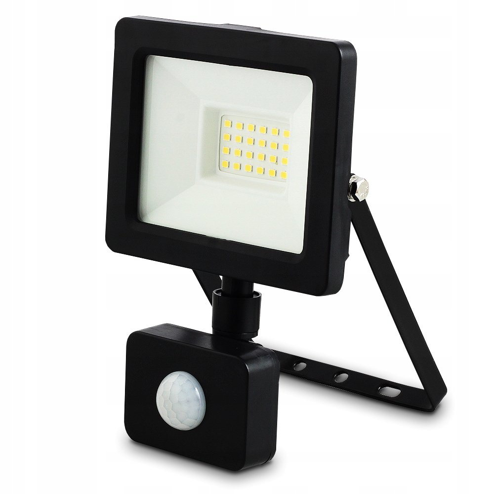 

Naświetlacz Led Lampa Z Czujnikiem Ruchu 20W