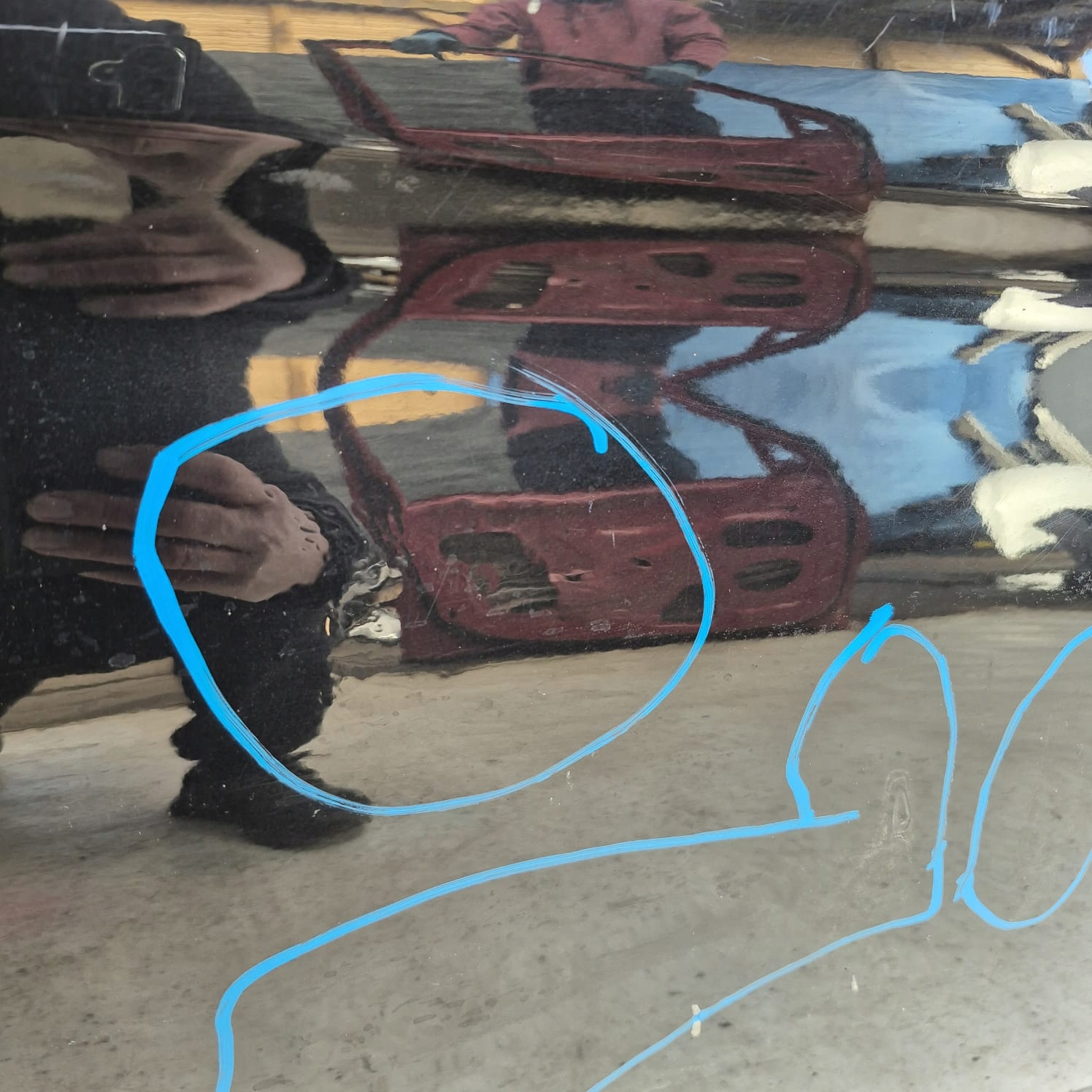 BMW 5 G30 G31 17-23 dveře předek přední pravé