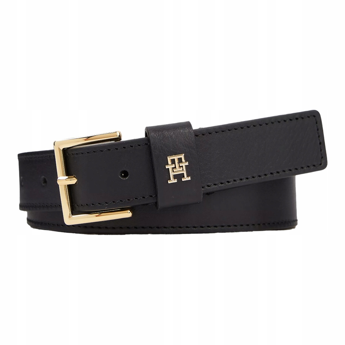 Tommy Hilfiger Damski Pasek Do Spodni Th Casual 3.0 Czarny r.90
