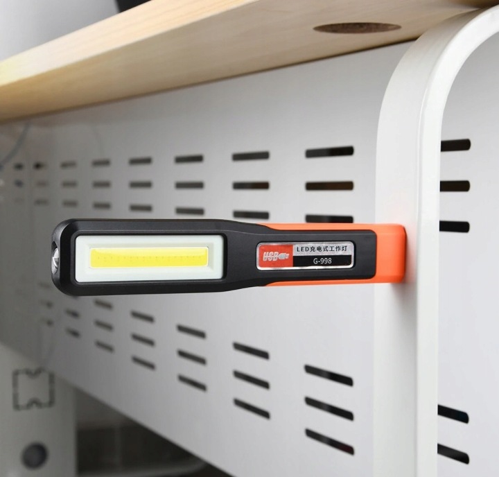 Lampka WARSZTATOWA COB LED USB MAGNES (E010) Marka inna