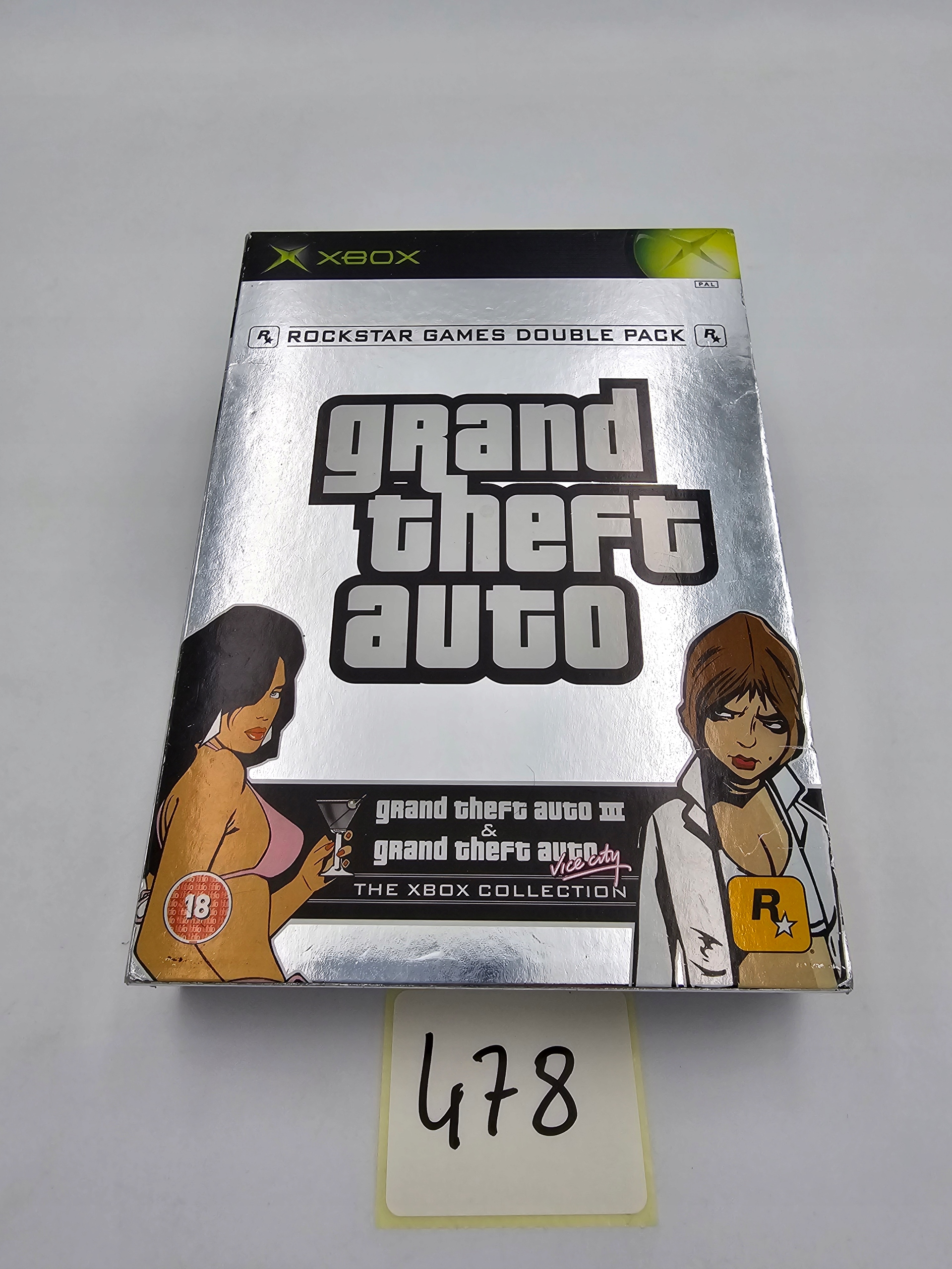 XBOX GRAND THEFT AUTO DOUBLE PACK Platforma Xbox