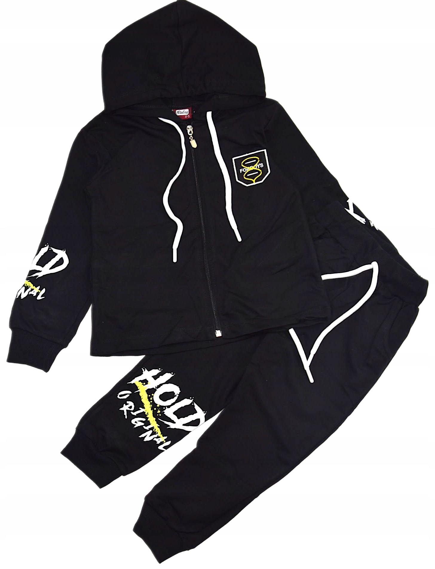 

Dres At Komplet Bawełniany Czarny 122/128