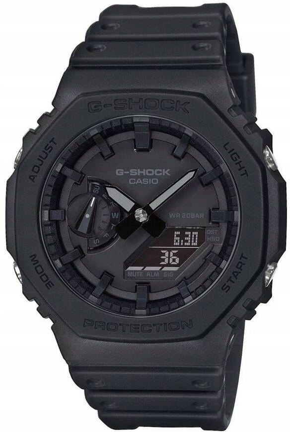 Zegarek Casio G-shock GA-2100-1A1ER bieganie basen