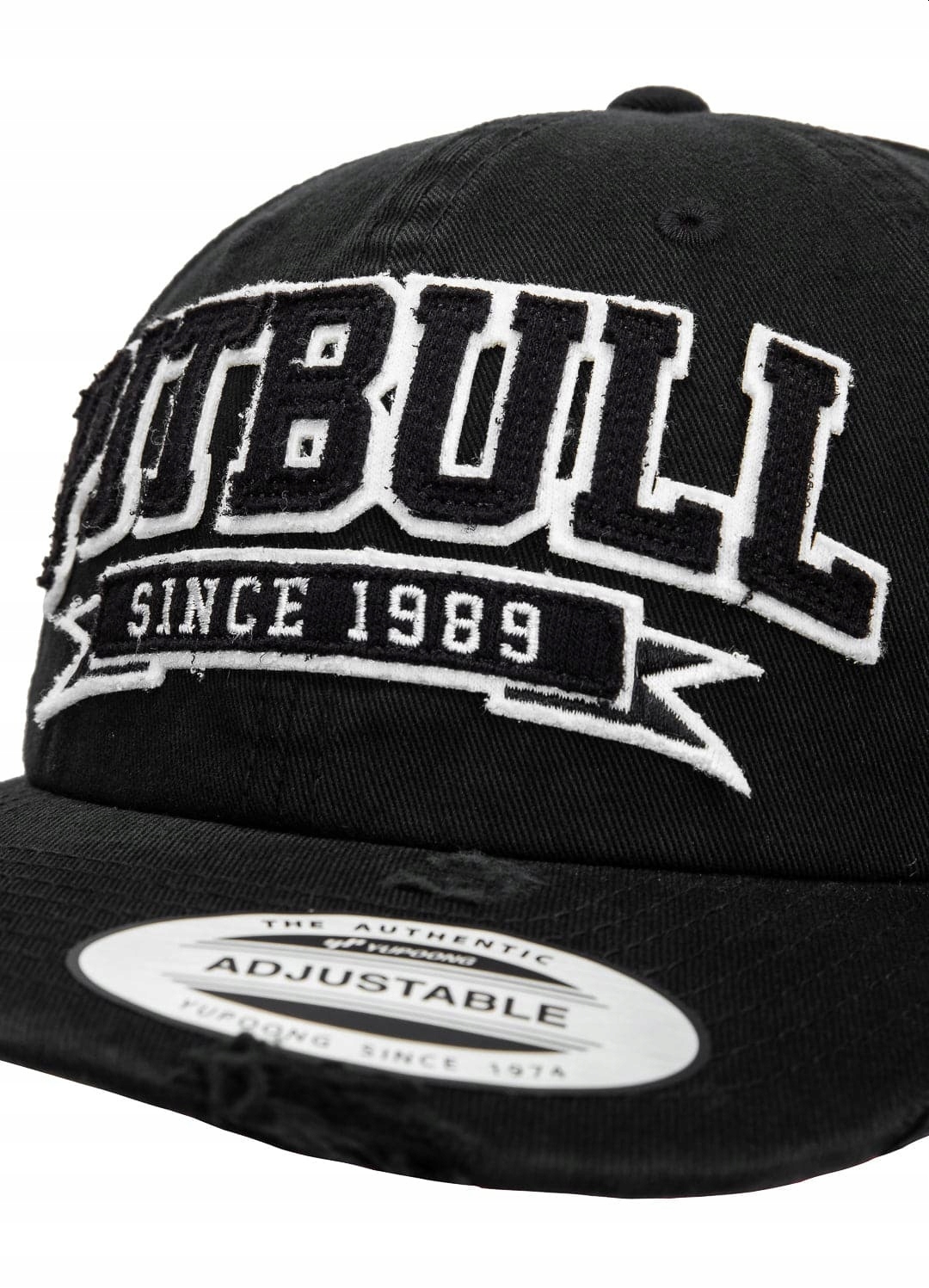 DŻOKEJKA PIT BULL UNISEX REGULACJA LOGO HAFT SINCE Model SNAPBACK SINCE 1989