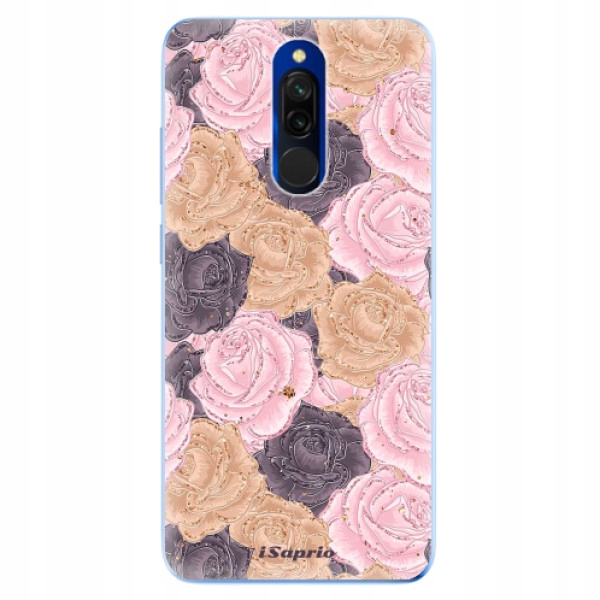 Silikonowe etui iSaprio Roses 03 do Xiaomi Redmi 8