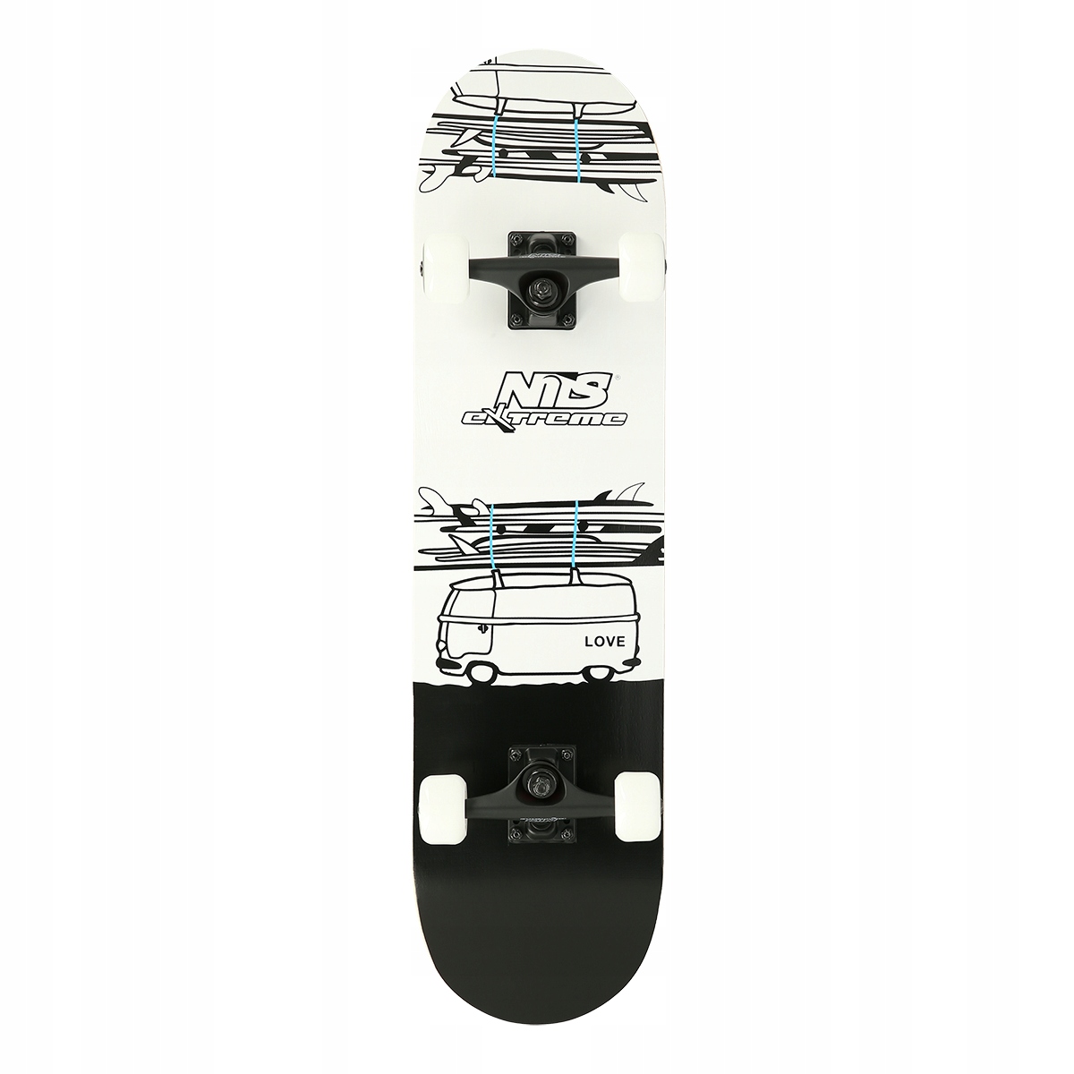 Deskorolka 78x20cm Camper Nils Extreme CR3108SA ABEC7 Skateboard Drewniana