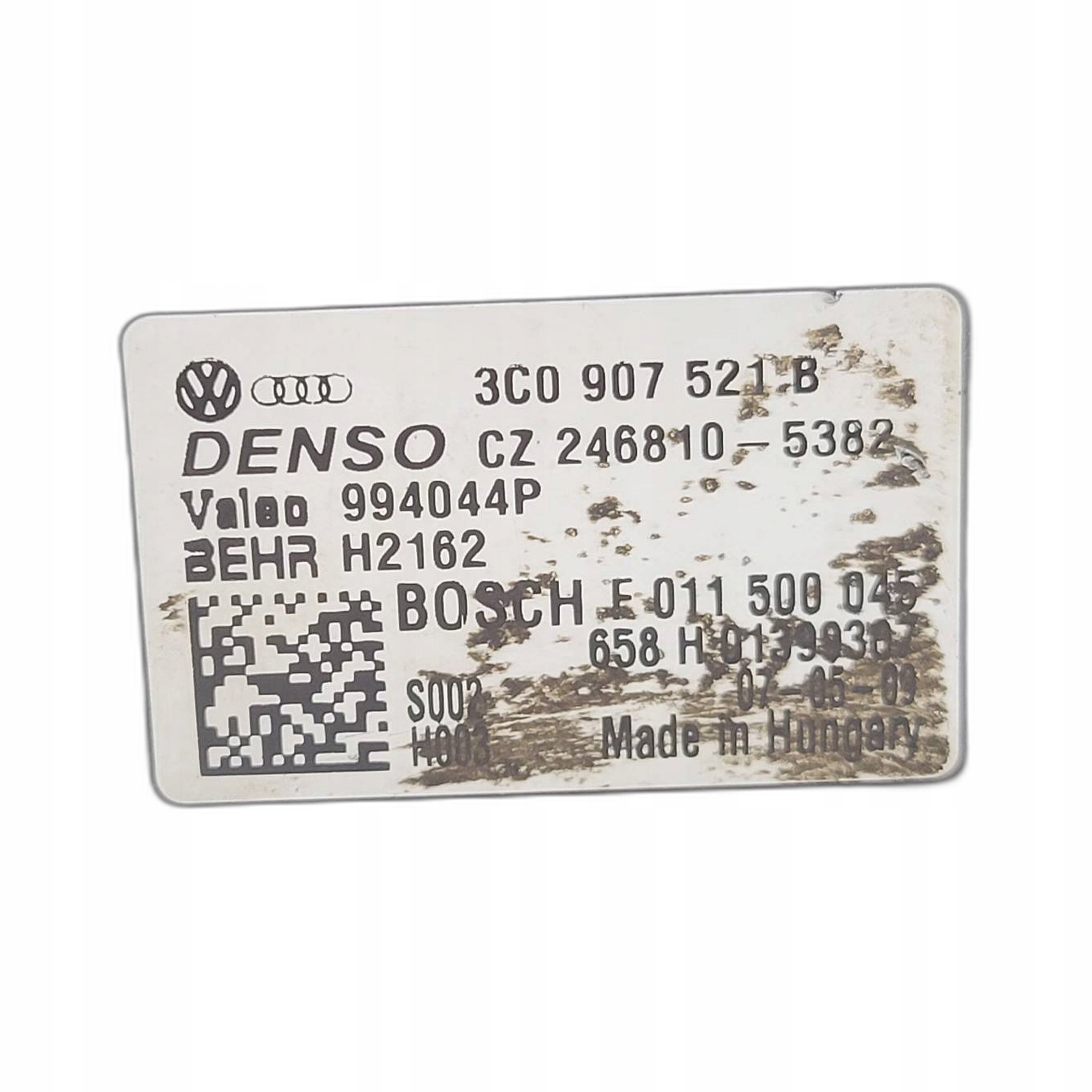heater resistor Vw Passat B6 2.0 TDI 3C0907521B