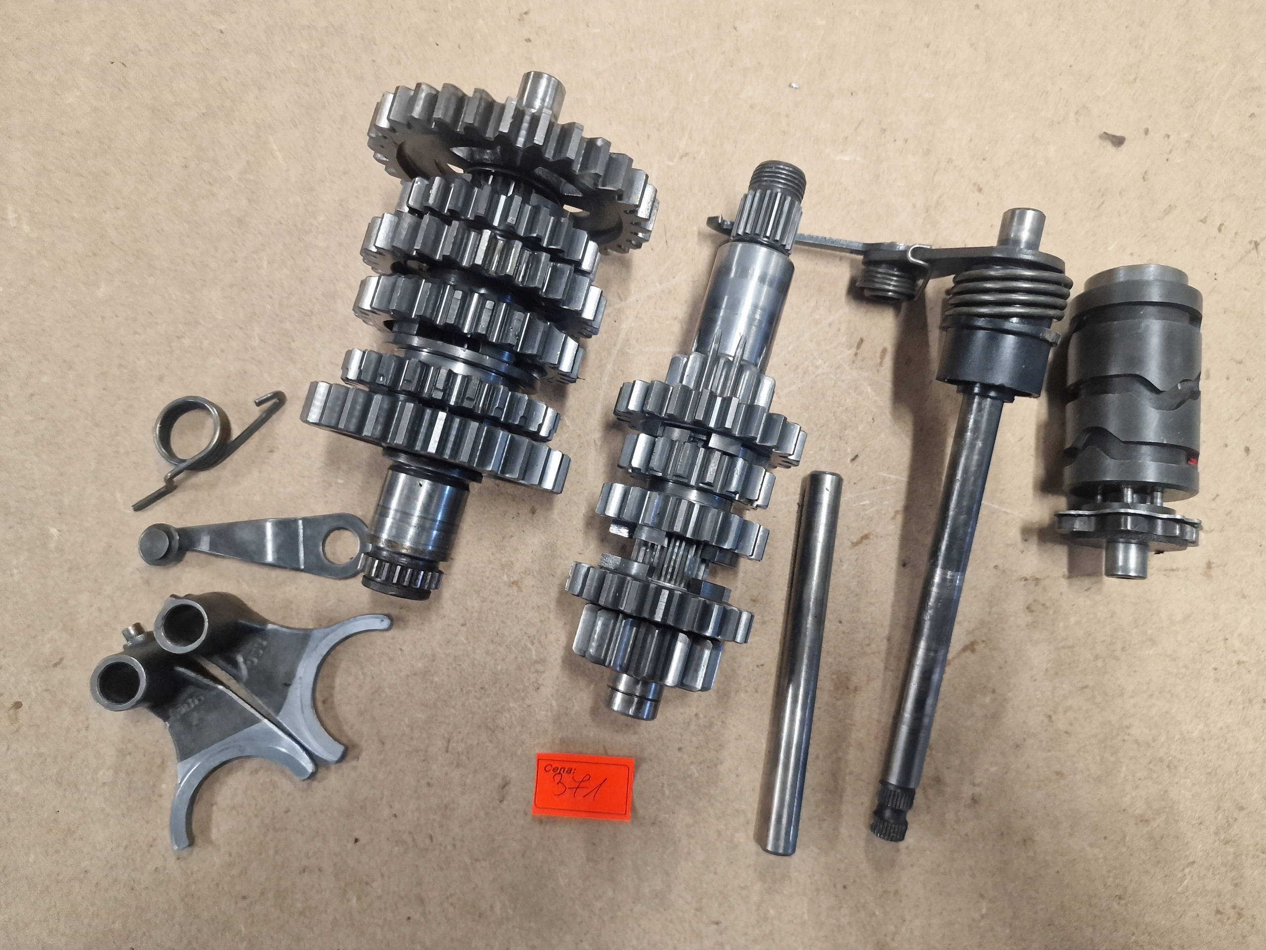 Aprilia RS 125 Skrzynia biegów