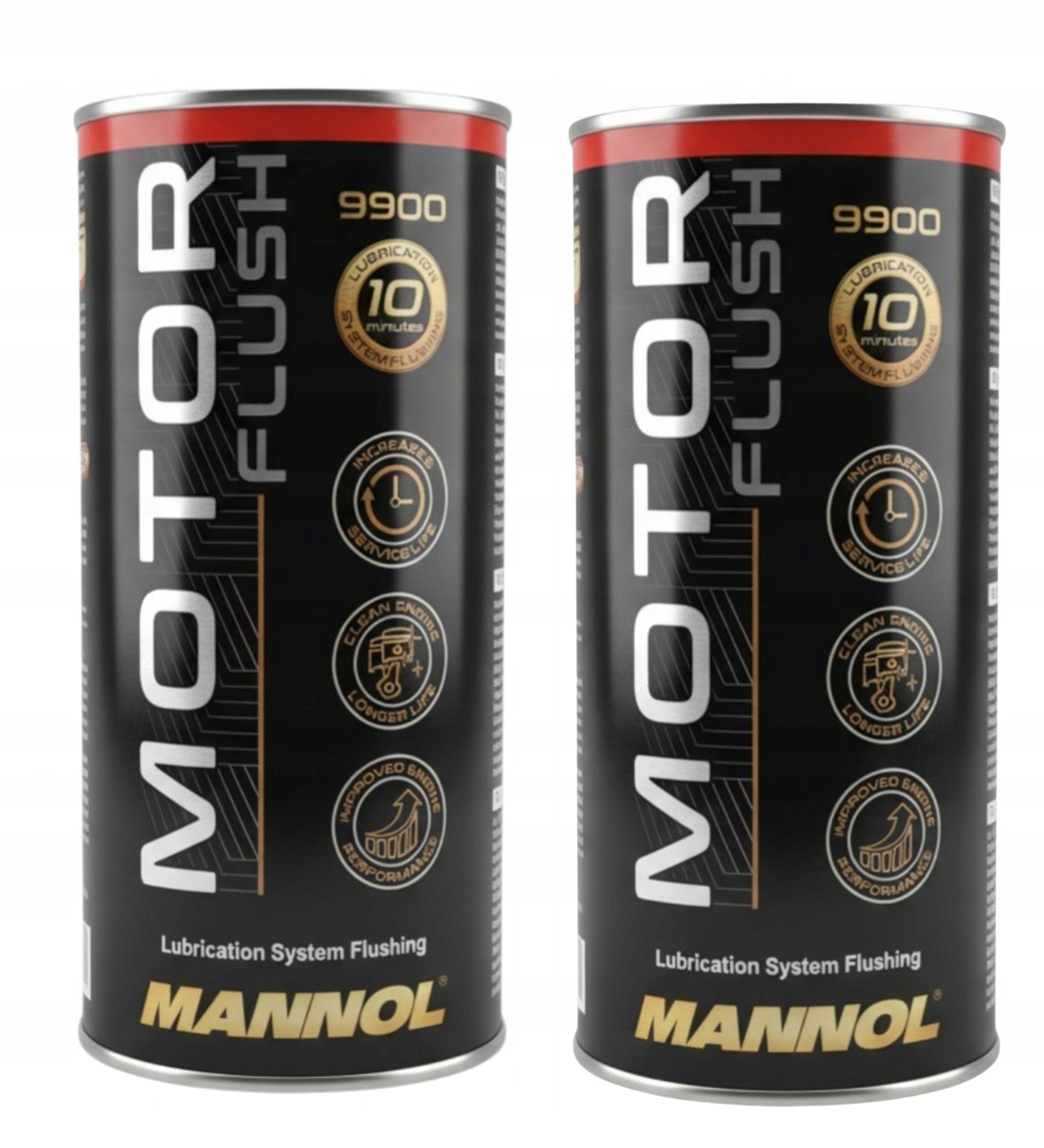 2x Mannol 9900 Motor Flush Płukanka do silnika Benzyna Diesel 350 ml