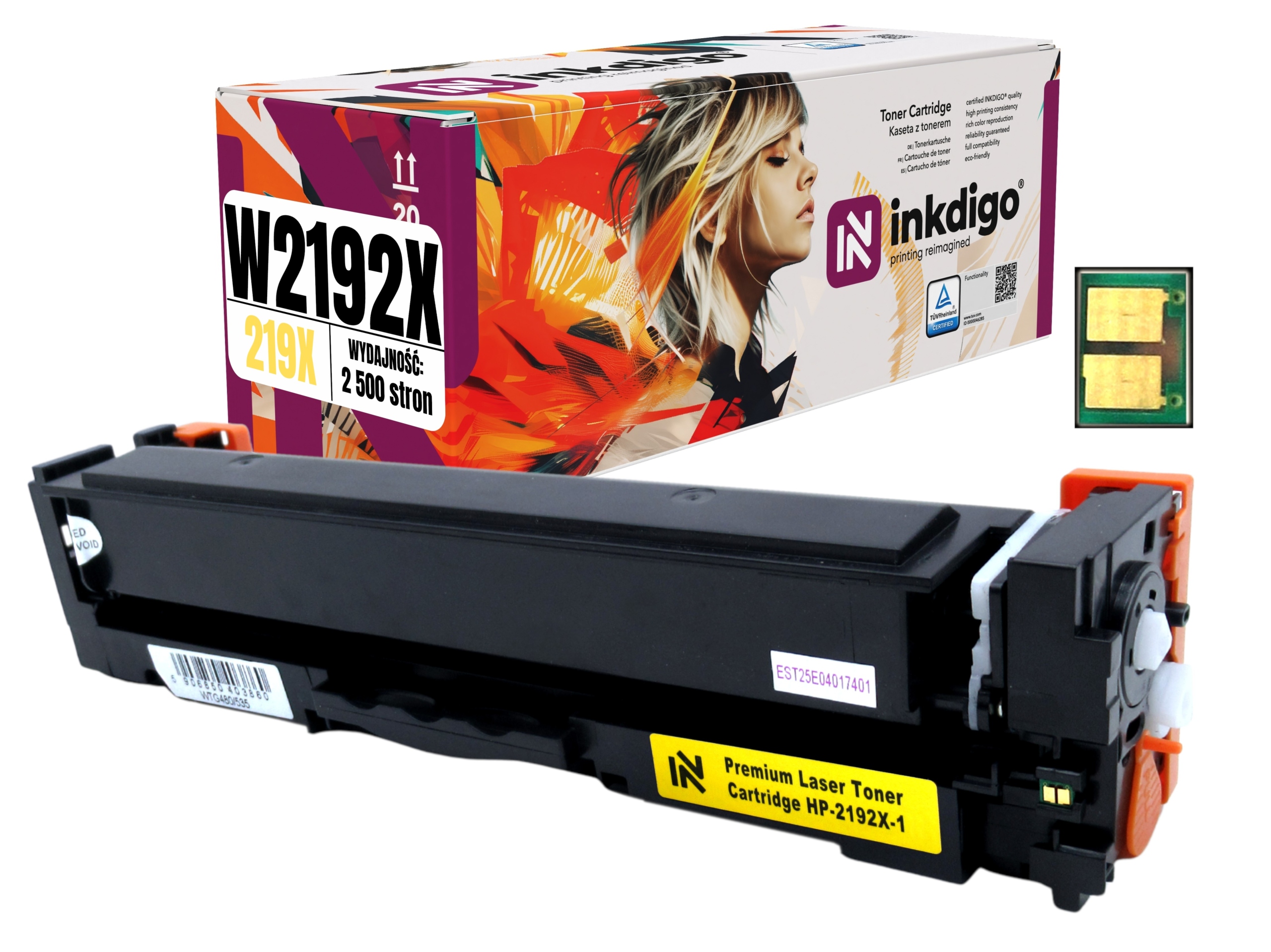 Toner W2192X Čip Pre Hp Color LaserJet Pro 3202dn 3302fdn 3302sdw 3202dw