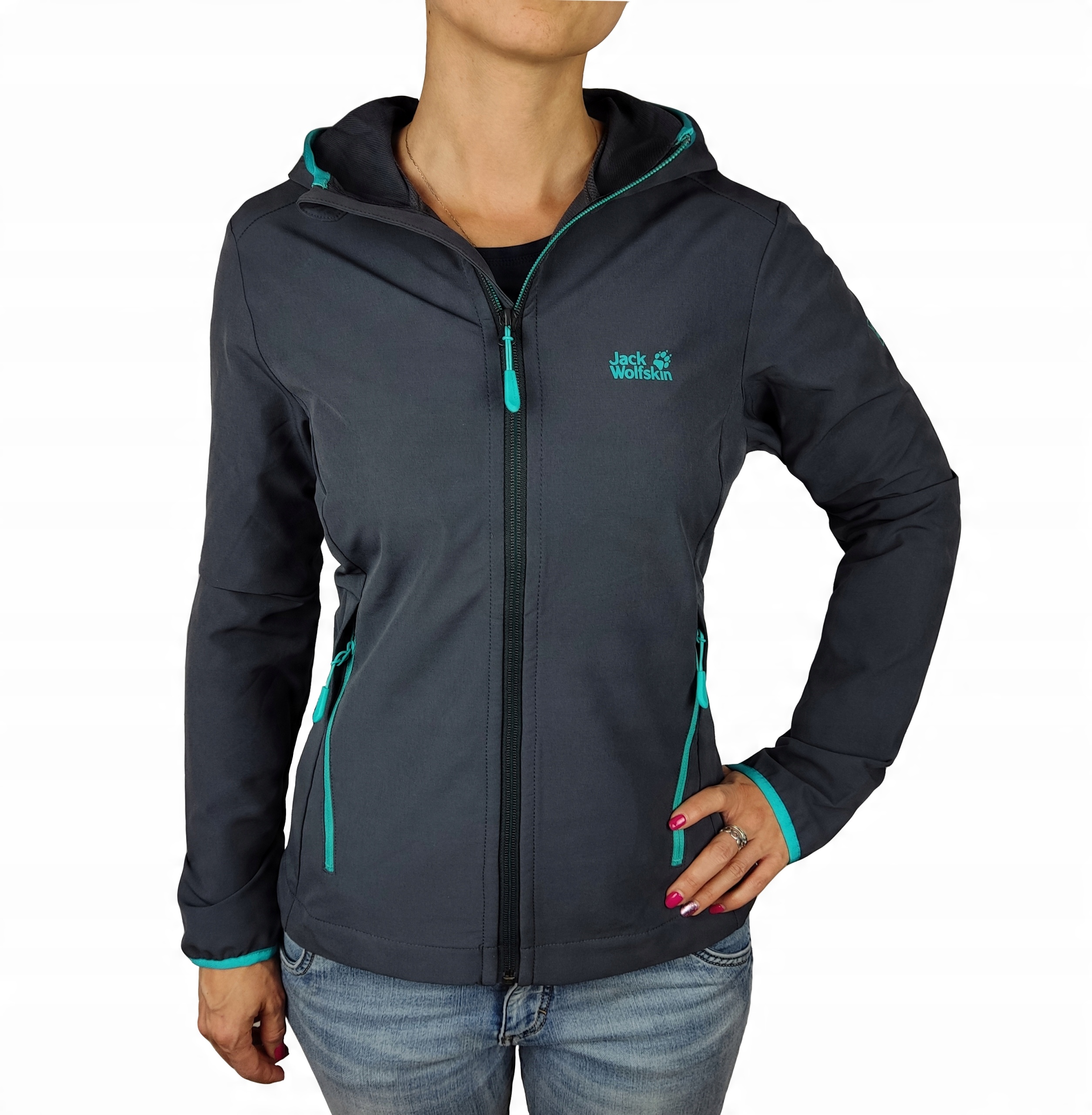 

3231 Kurtka Damska Jack Wolfskin softshell S