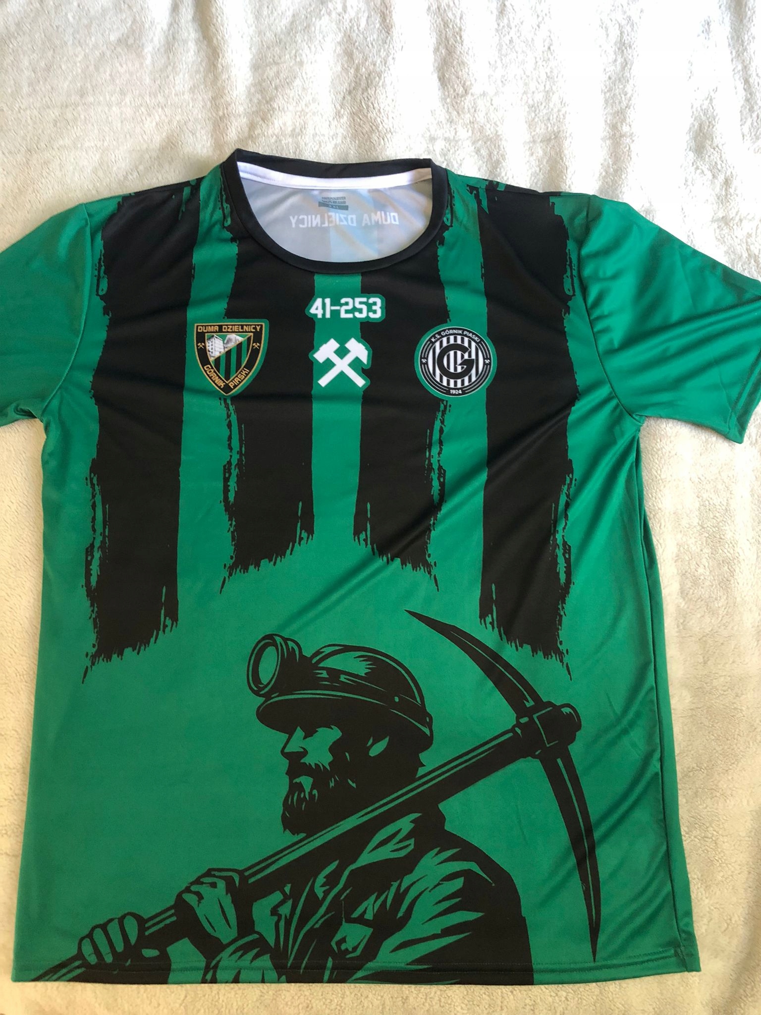 Koszulka meczowa K.s. Górnik Piaski