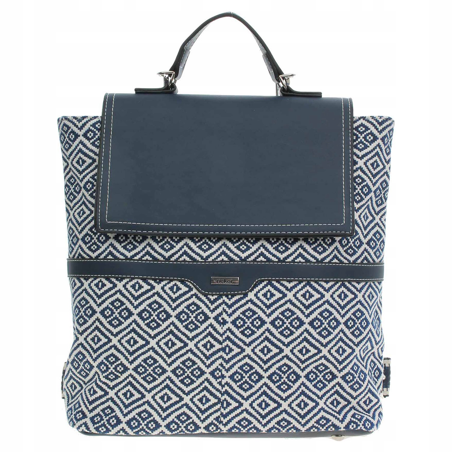 Rieker Batoh Městský Modrý Dámský Casual 28x30x12 6AA