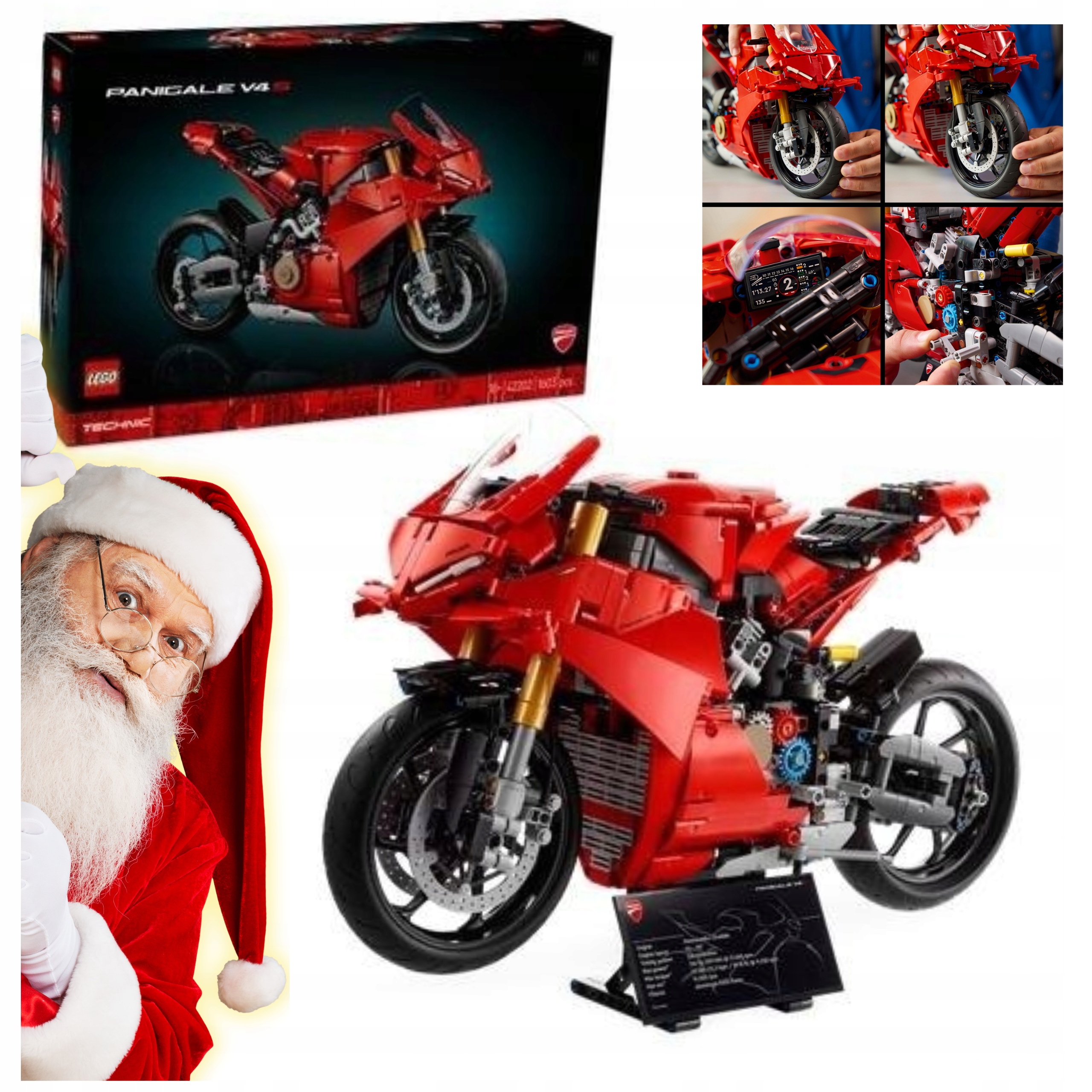 Lego(r) Technic 42202 Motocykl Ducati Panigale V4 S Dárek