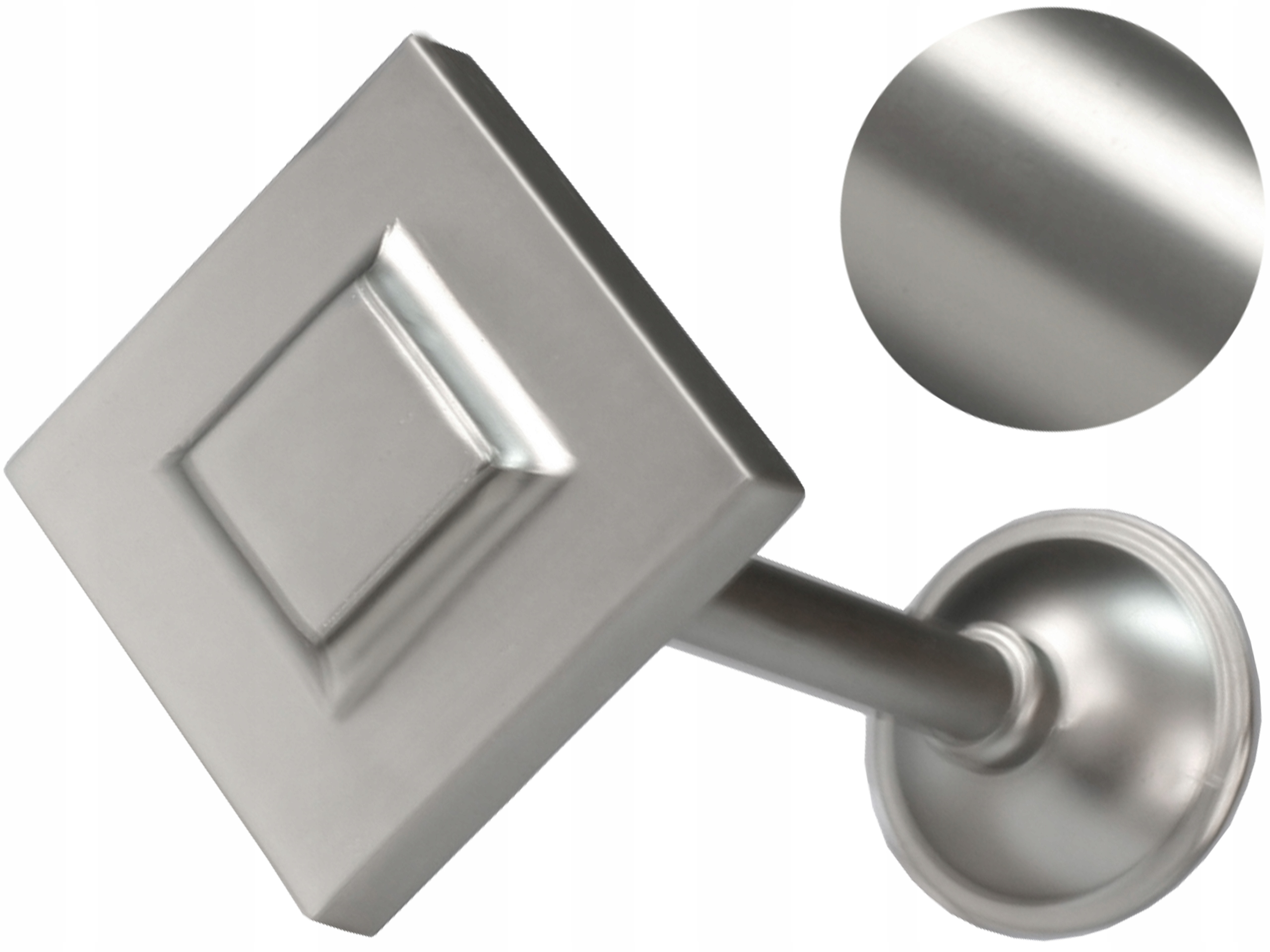 

Rozeta dekoracyjna do firan Kwadrat Gładka Sn