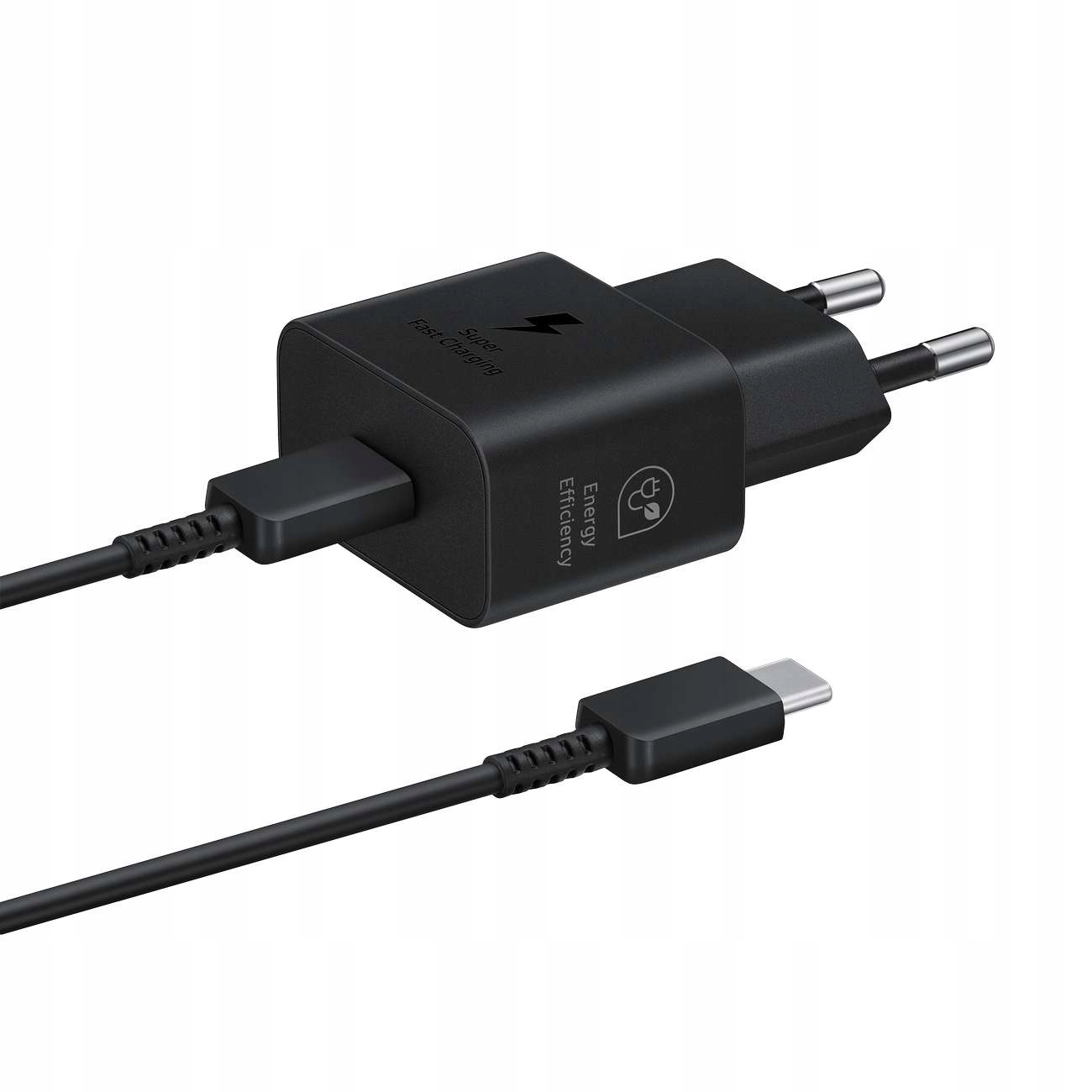 Nabíječka do sítě Samsung EP-T2510, Usb-c, 25W Usb-c kabel 1m černá