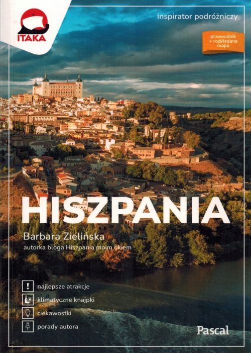 Hiszpania Inspirator Podróżniczy Przewodnik Mapa Pascal