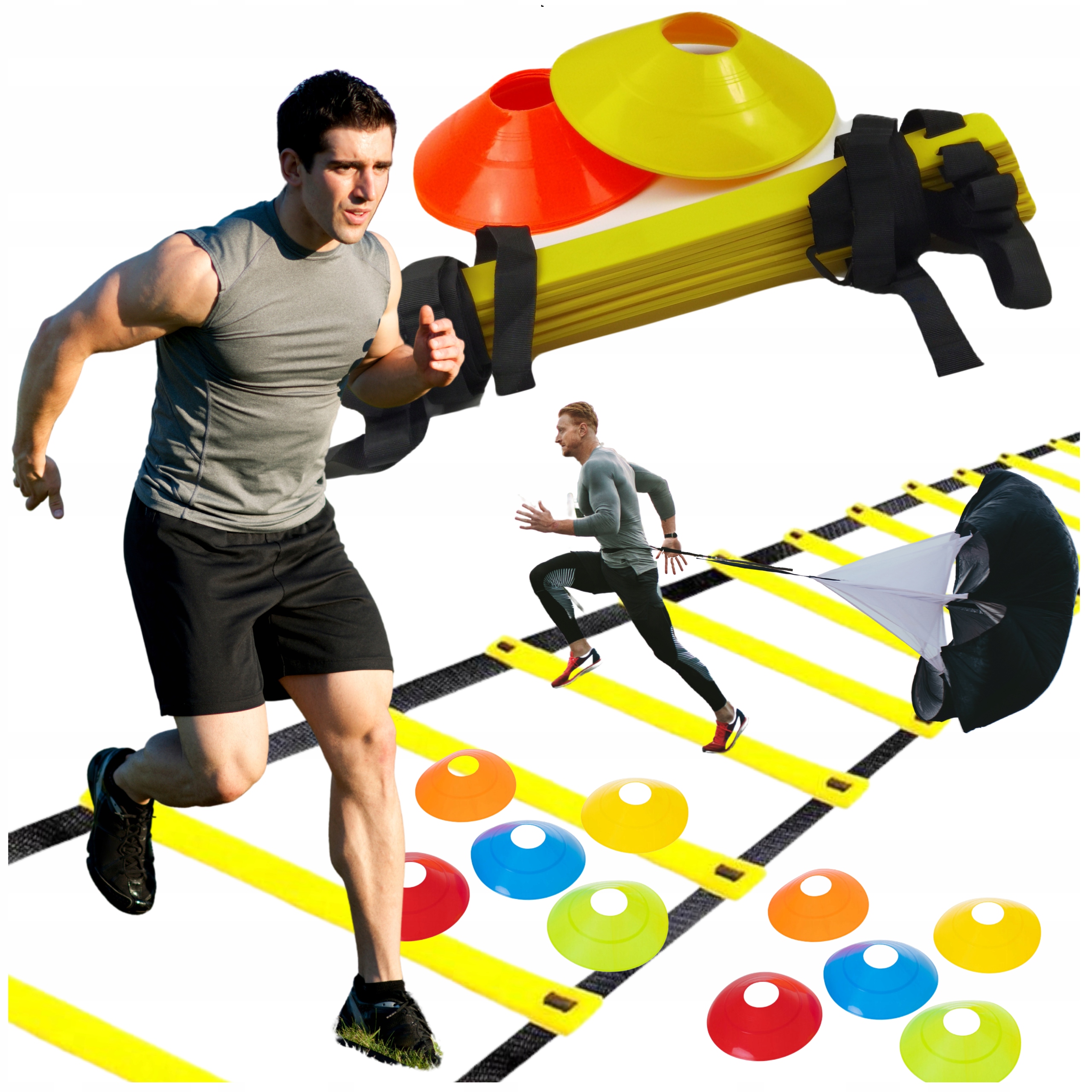 Dla Chłopca Piłkarza Na Urodziny Dzień Dziecka Set Piłkarski Spadochron Pro