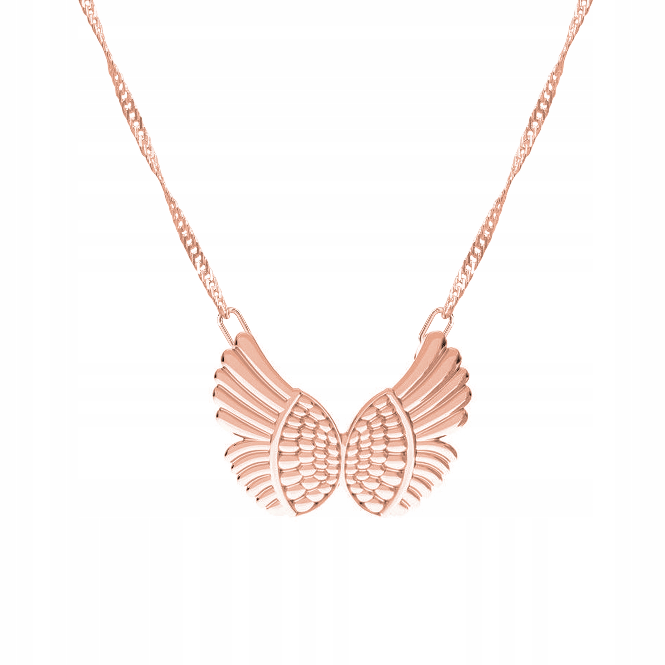 Řetízek zlatý náhrdelník 925 Křídla