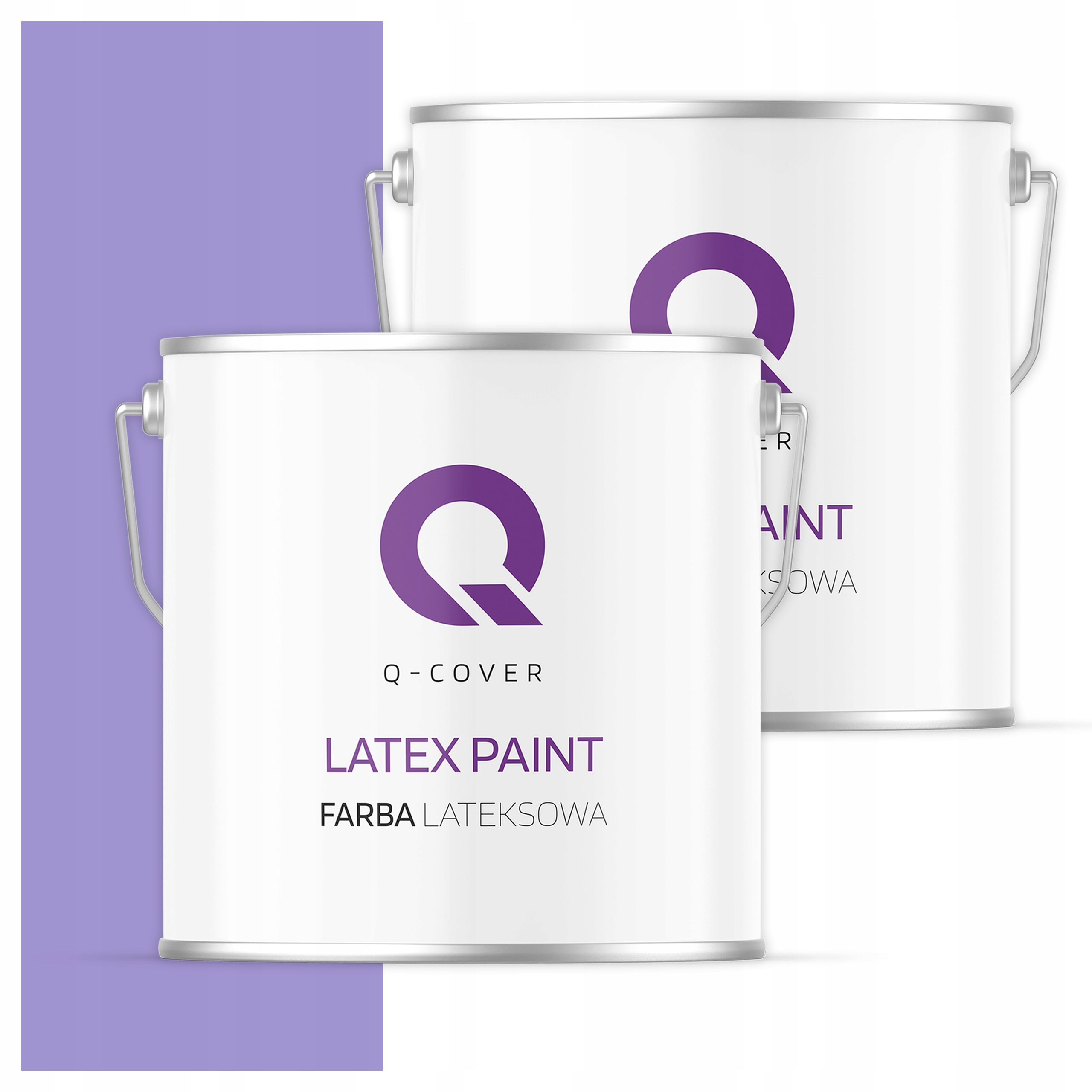 Barva vnitřní stropní barva 5L Hluboká matná barva Fialová H2733