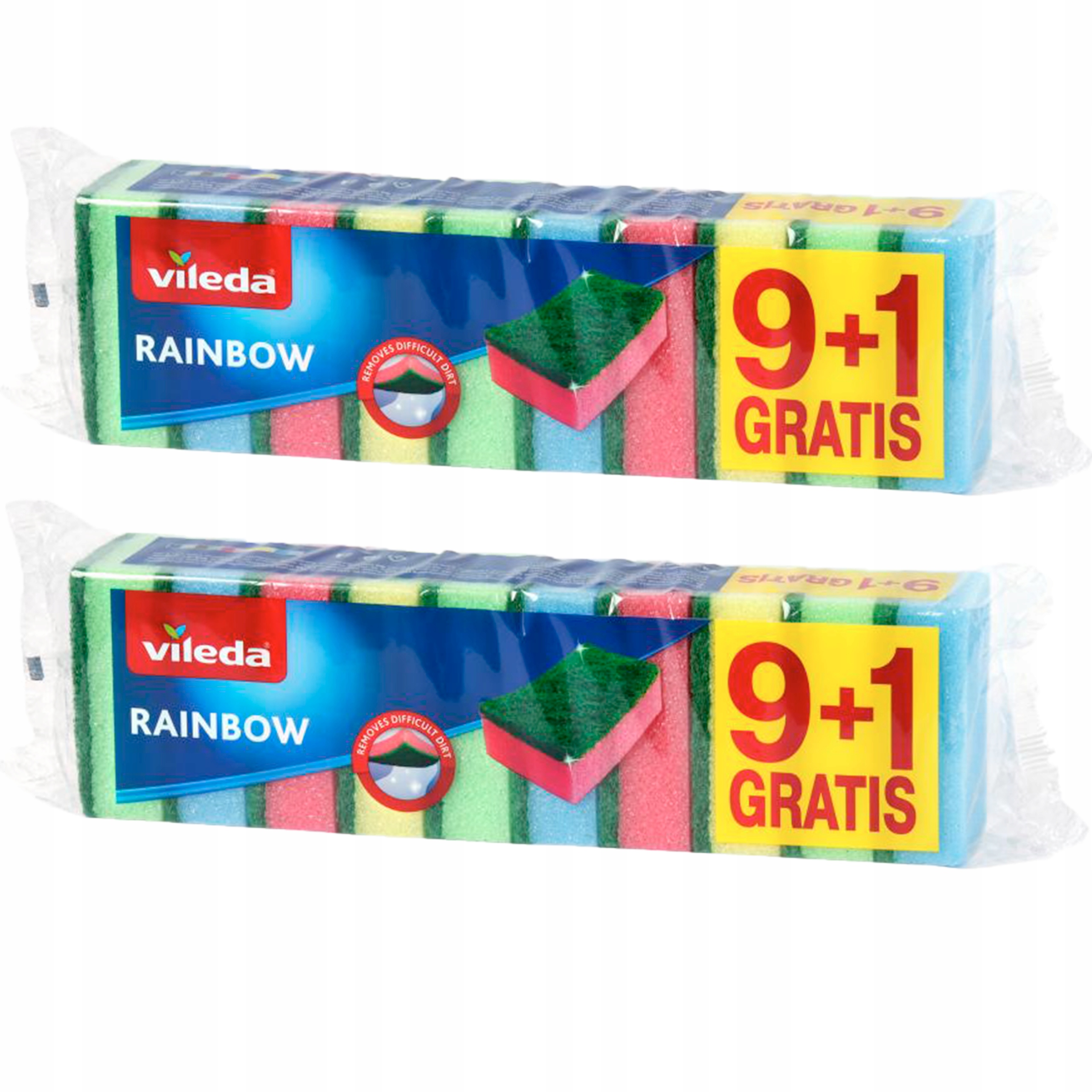 

Vileda 2x Zmywaki Style Gąbka 9+1 Myjki kuchenne