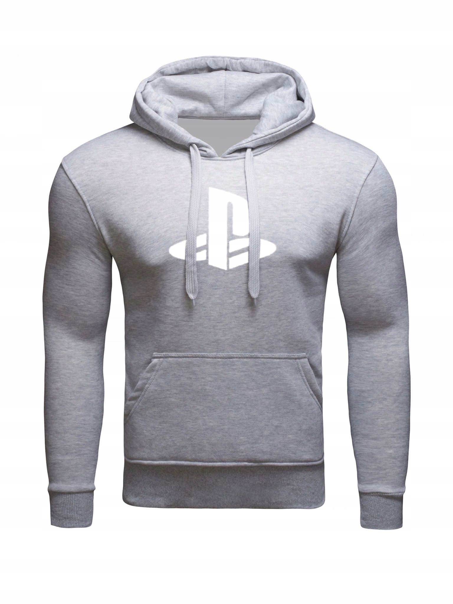 

Bluza Z Kapturem Ps Playstation Męska Szara M