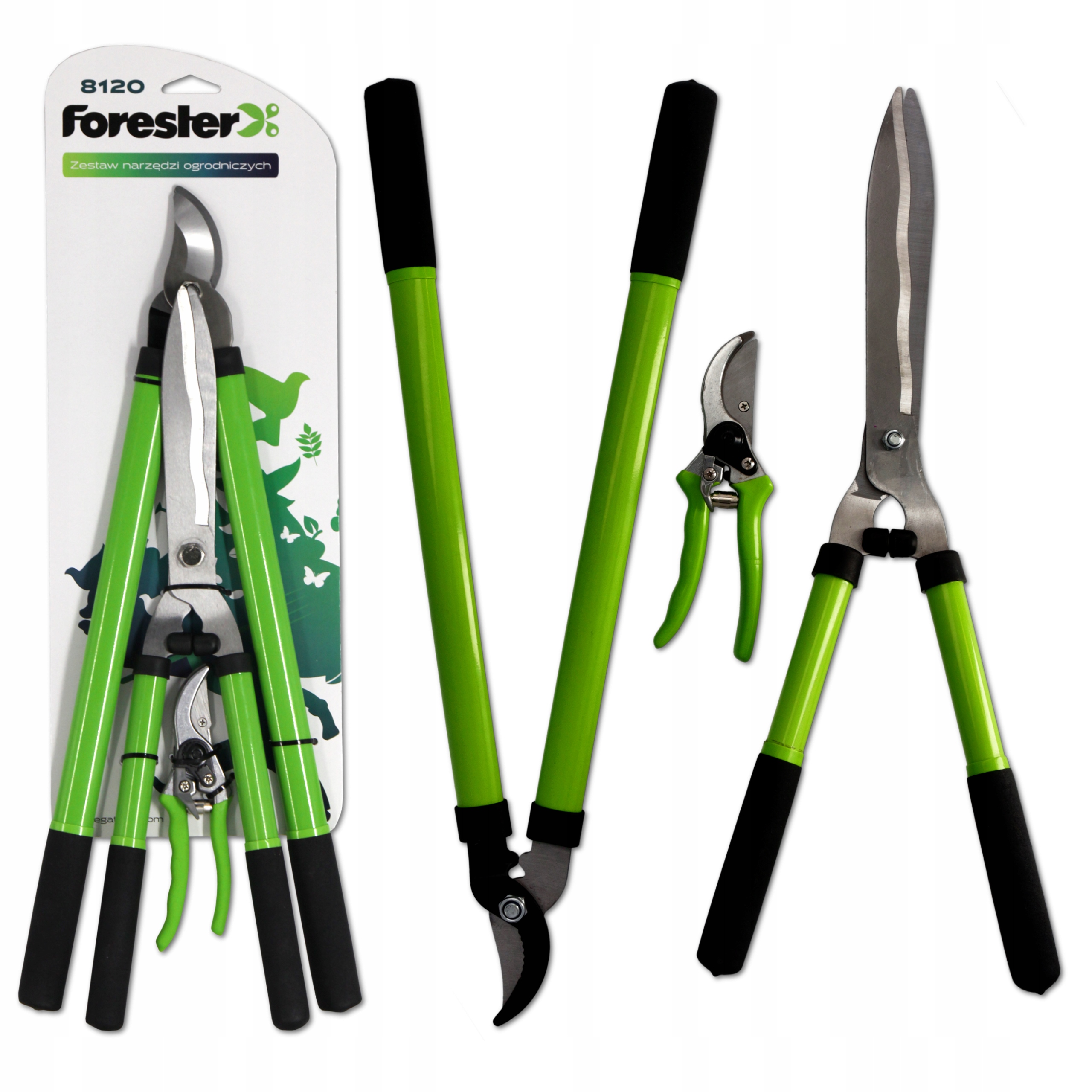 ZESTAW NARZĘDZI OGRODOWYCH FORESTER SEKATORY 3szt.
