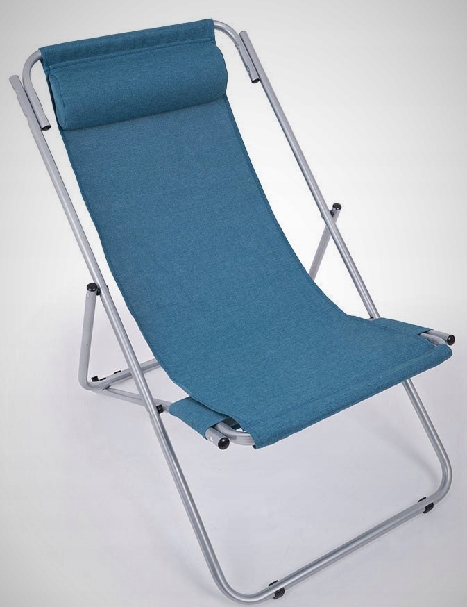 Leżak Z Poduszką Na Balkon Taras Plażę Do Ogrodu