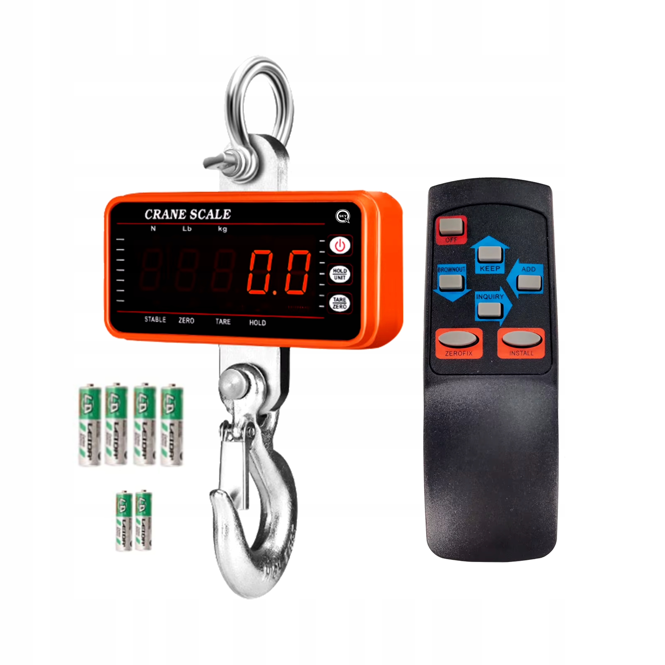 Elektronická Závěsná Jeřábová Váha 1500 Kg, Závěsný Skladovací Systém