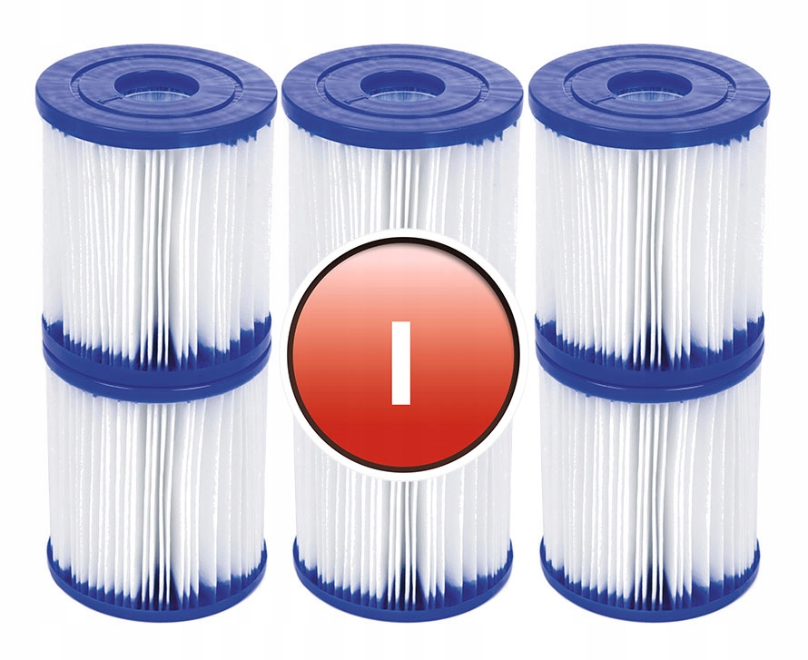 

6 x Filtr Typu I Do Pompy Basenu Bestway 58093
