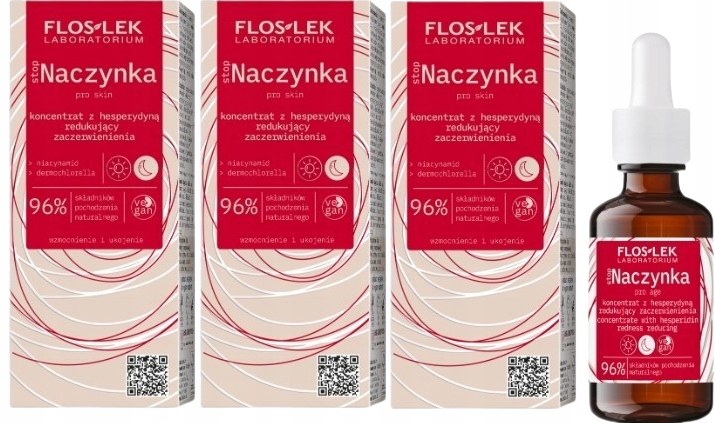 Floslek StopCévní koncentrát s hesperidinem redukující zarudnutí x3