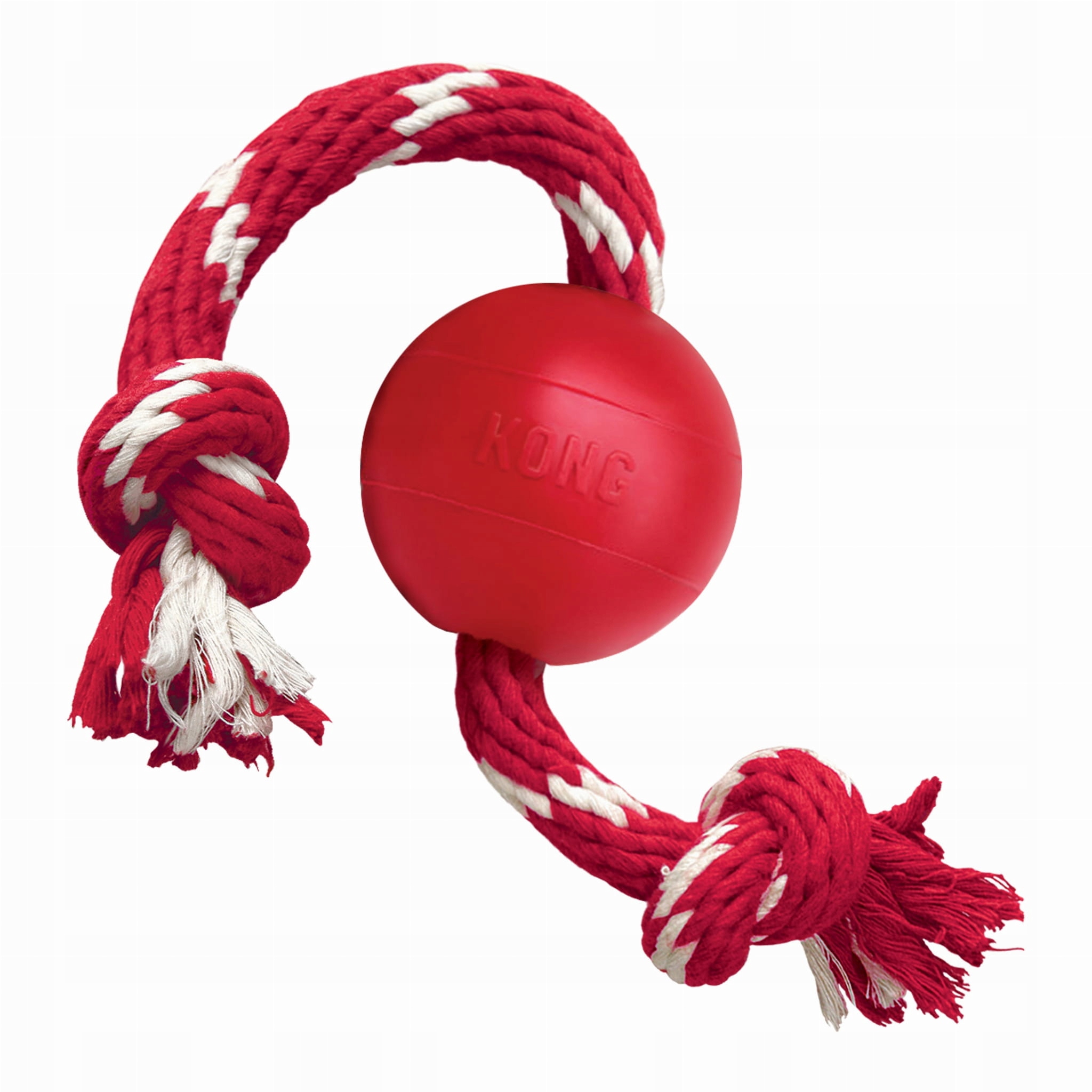 

Zabawka Kong Ball with rope piłka ze sznurkiem