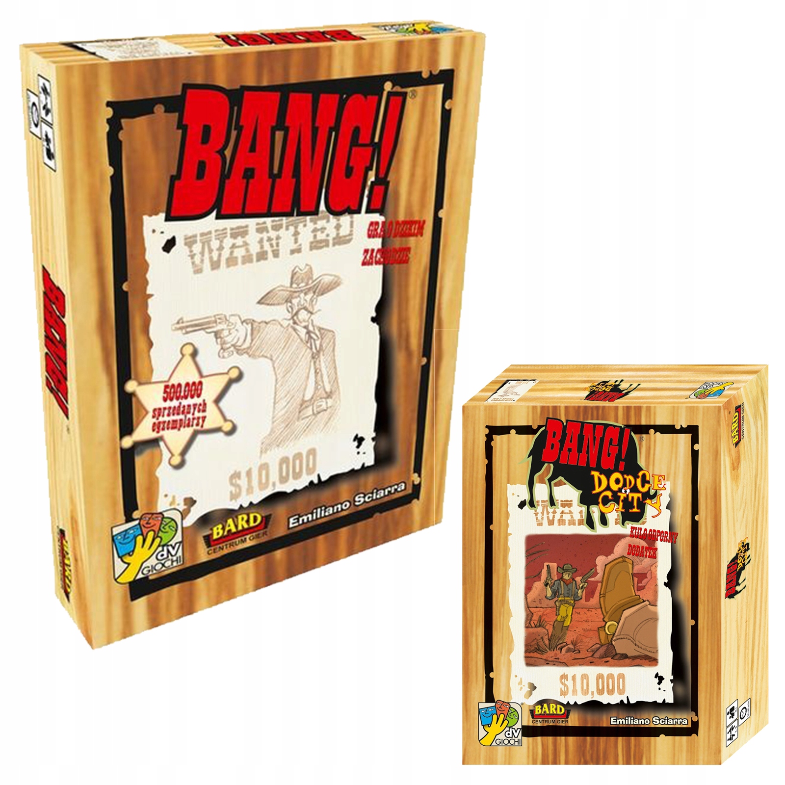 BANG! IV - gra karciana rodem z Westernu + rozszerzenie BANG! Dodge City