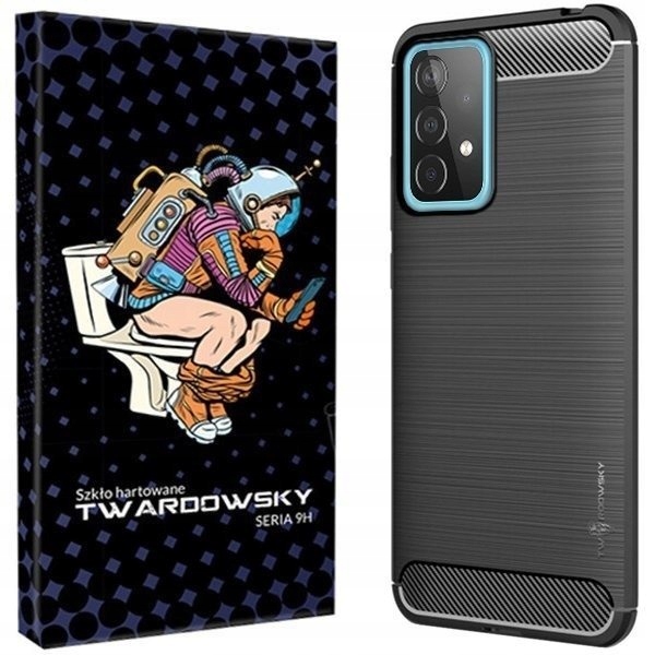 

Etui Do Samsung Galaxy A72 Twardowsky Moon + Szkło