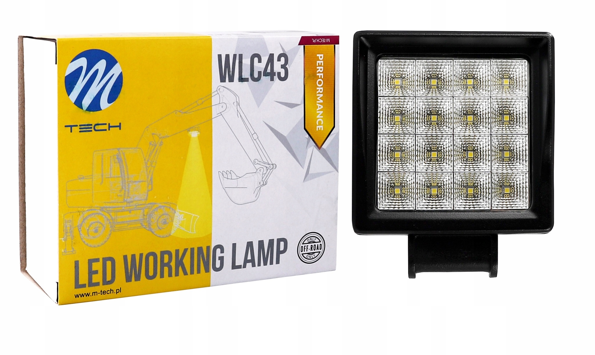 

Lampa Robocza Led Cree Halogen 45W 12-24V 2500 Lm