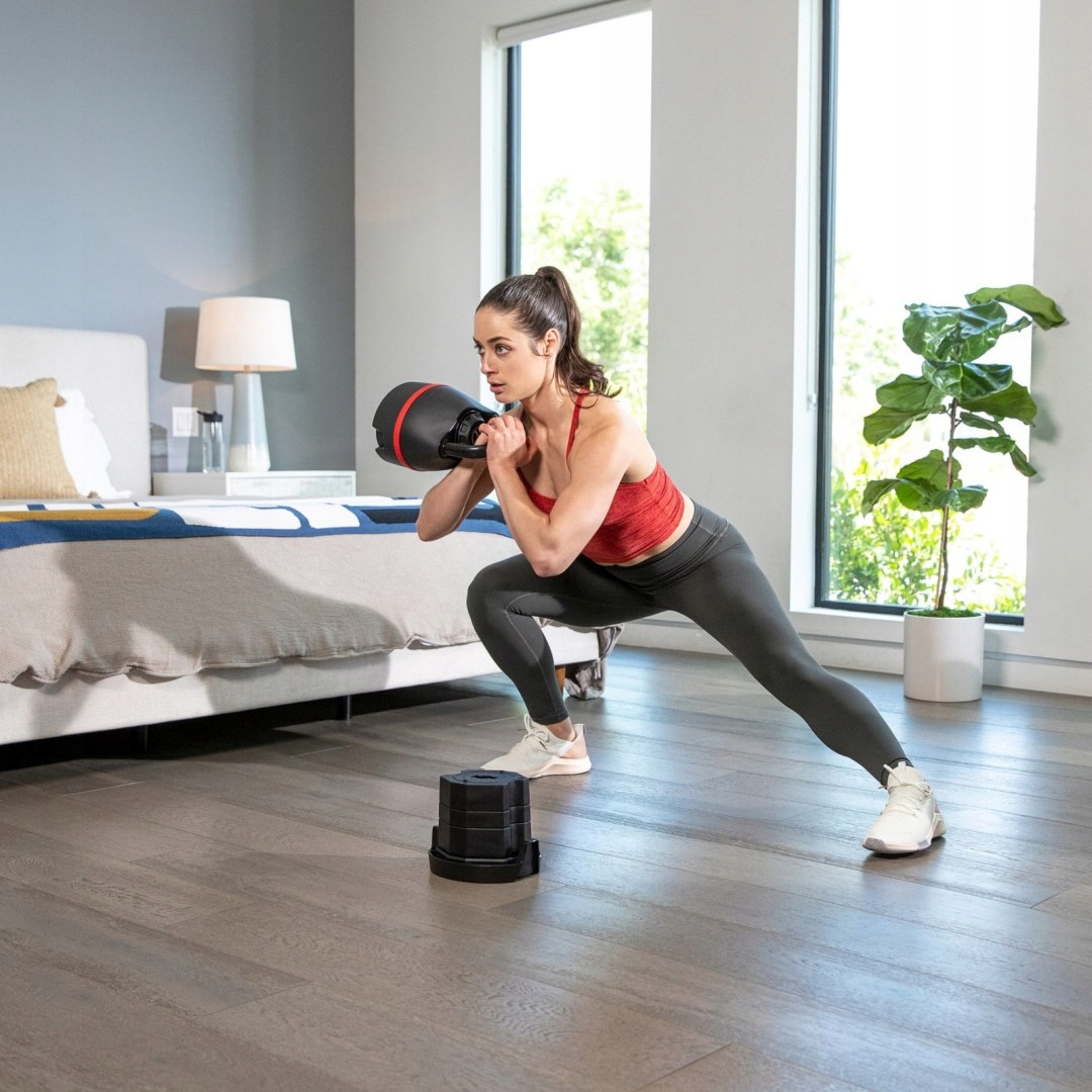 KETTLEBELL REGULOWANY SELECT TECH 3-18KG BOWFLEX Kolor dominujący czarny