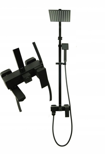 

Ultra Sl Bateria Wannowa Prysznicowa Deszcz Czarna