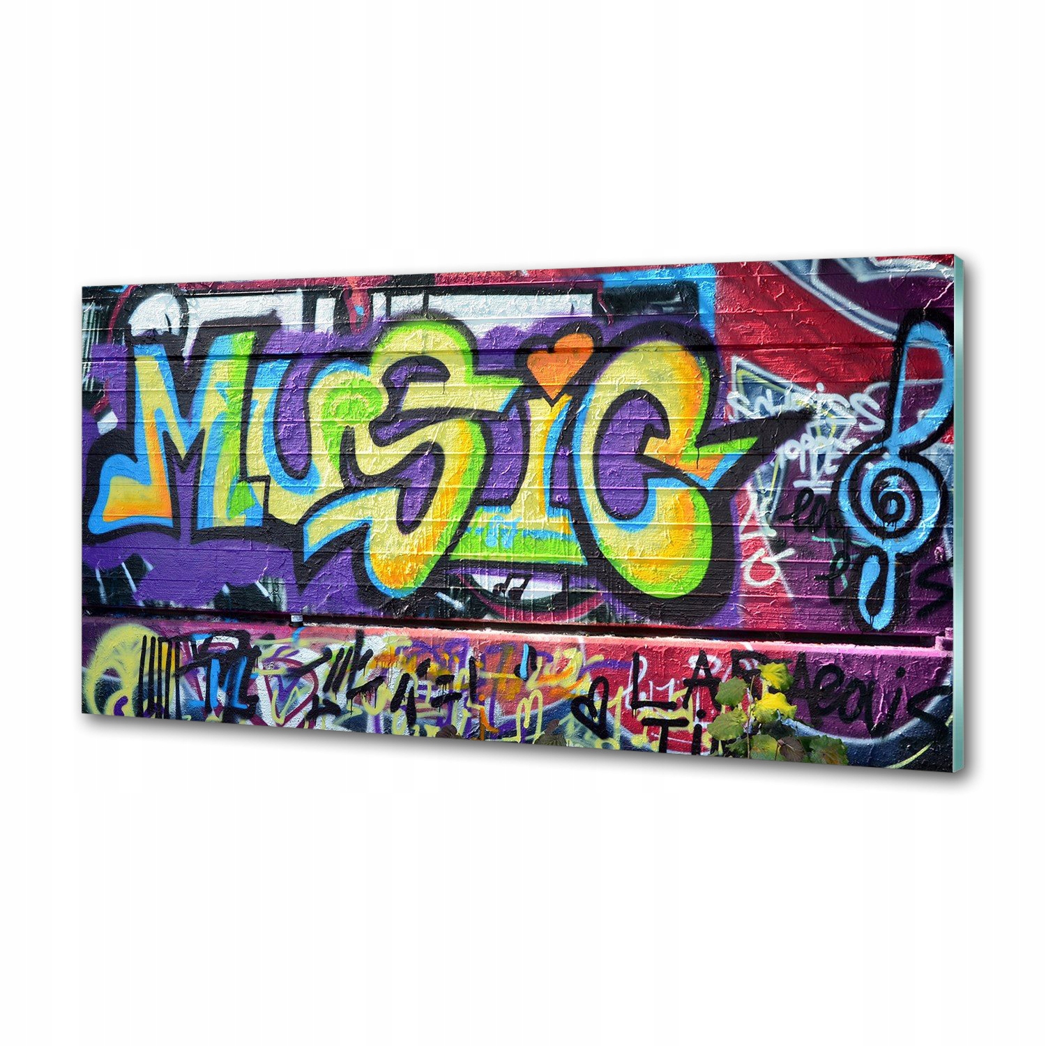 Dekoratívny panel Graffiti 100 x 50 cm Lepidlo