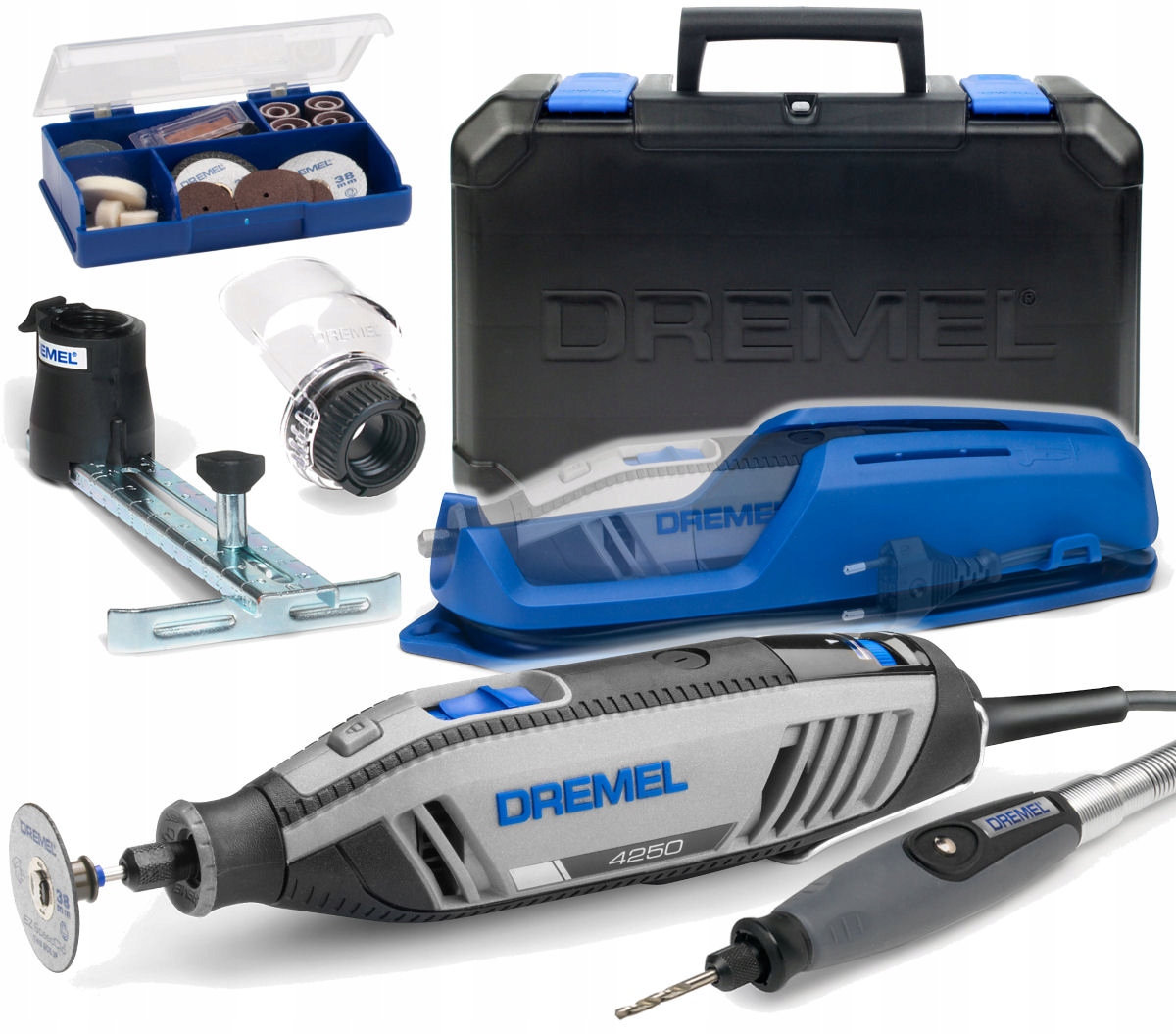 

Dremel 4250 3/45 Akcesoriów, Wałek, Walizka