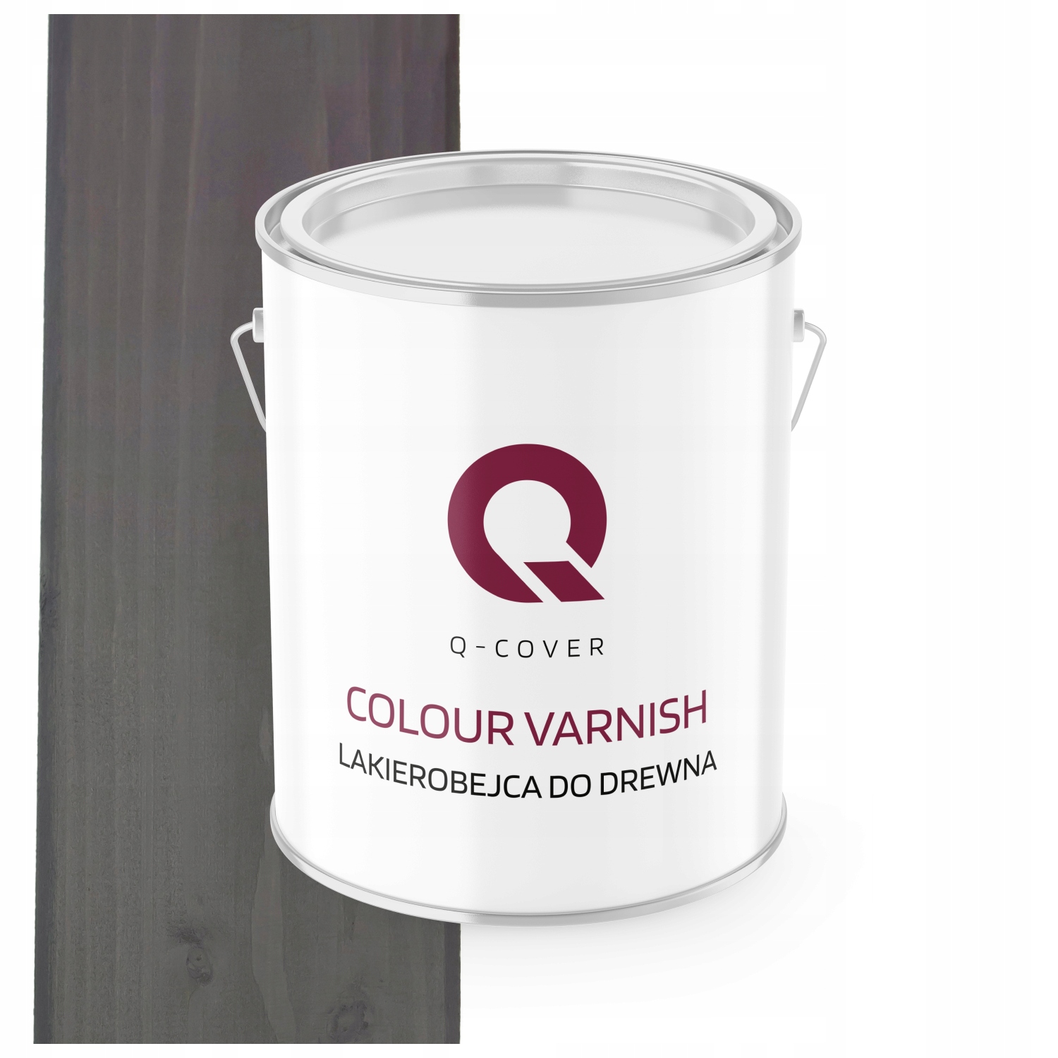 Dekorativní Venkovní Pryskyřičná Lakovna Výkonná Antracit Saténová 2,5L