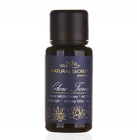 NATURAL SECRETS TONIZUJĄCA KURACJA ROZJAŚNIAJĄCA GLOW TONIC MINI